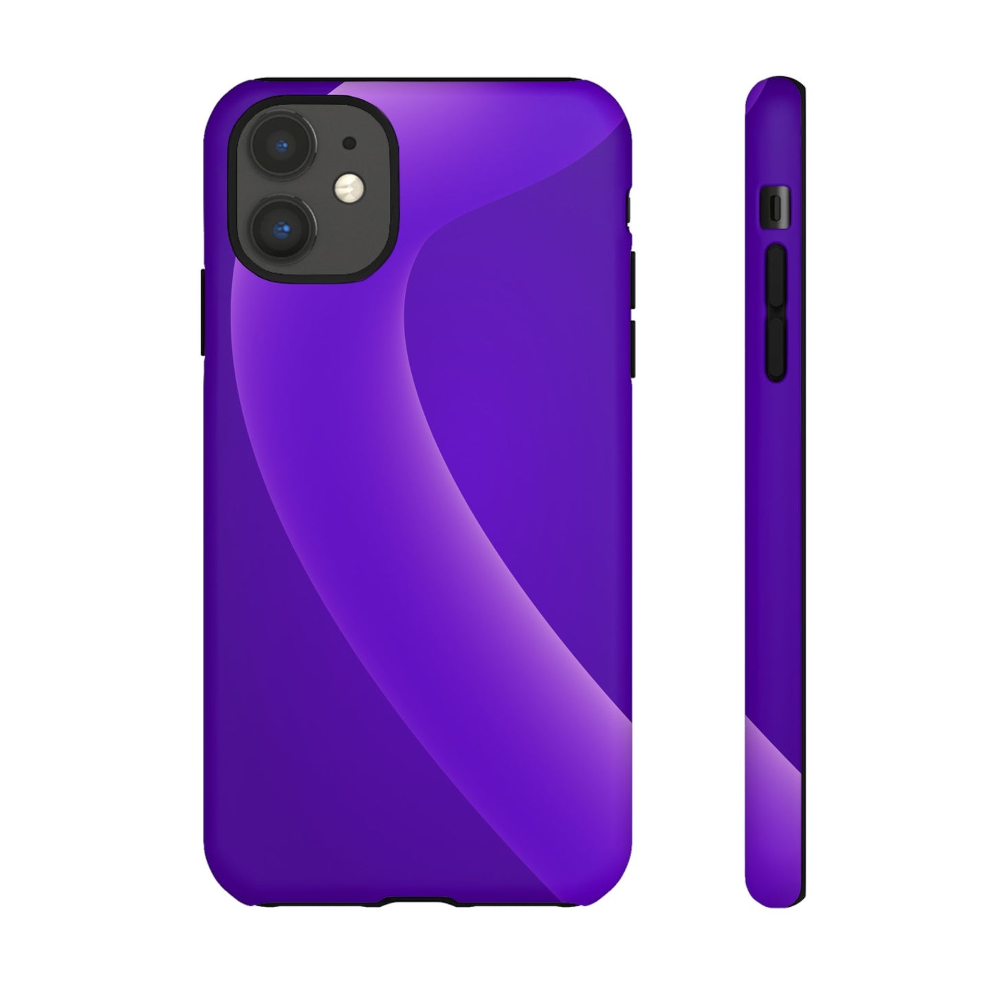 Stylish Tough Phone Case - Modern Purple Design for Ultimate Protection