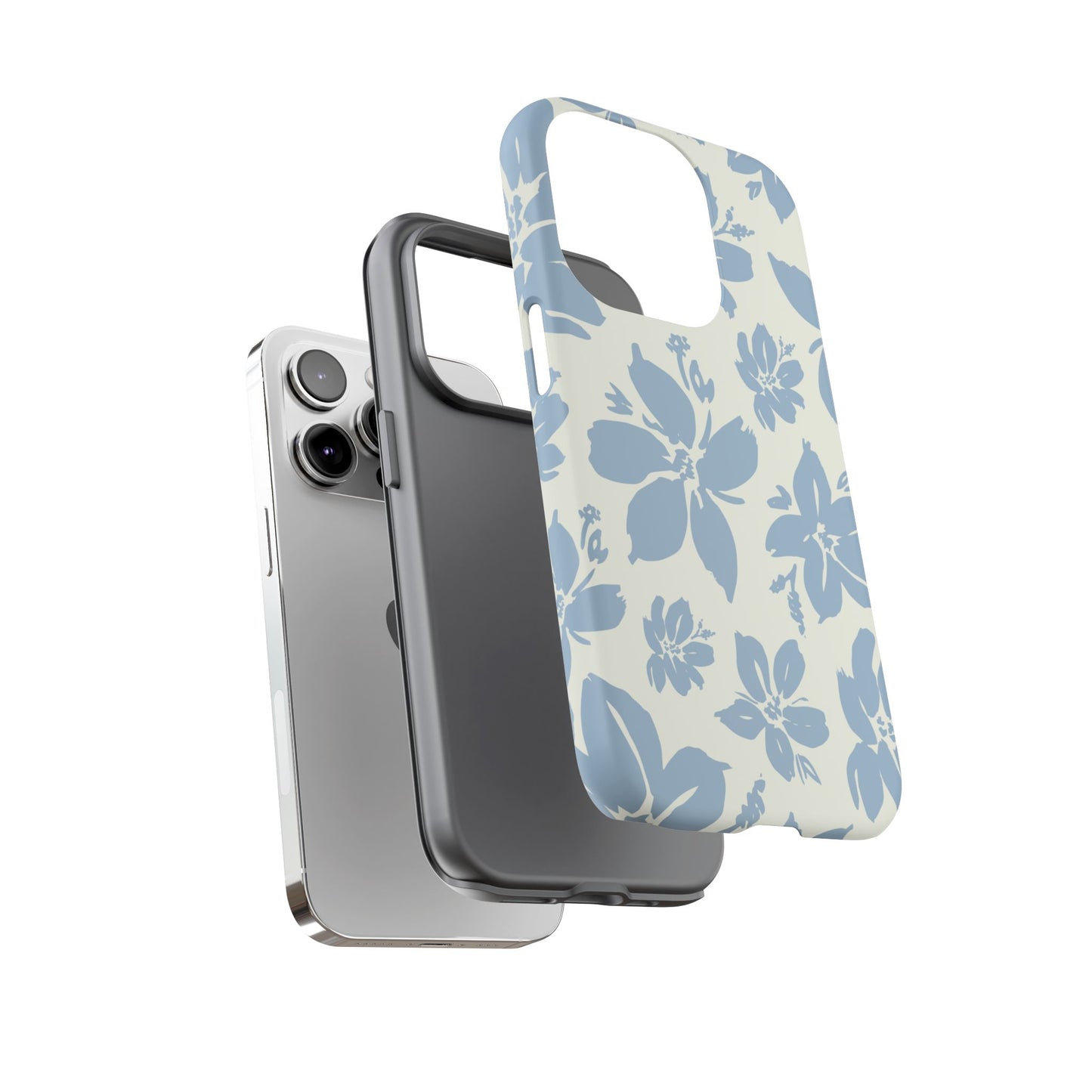 Floral Tough Phone Case - Stylish and Durable Protective Cover