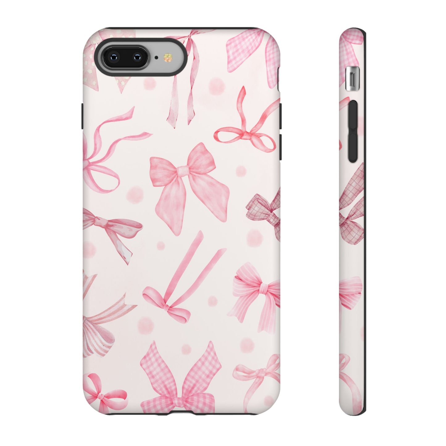 Beautiful Pink Bow Phone Case - Tough Case for Stylish Protection