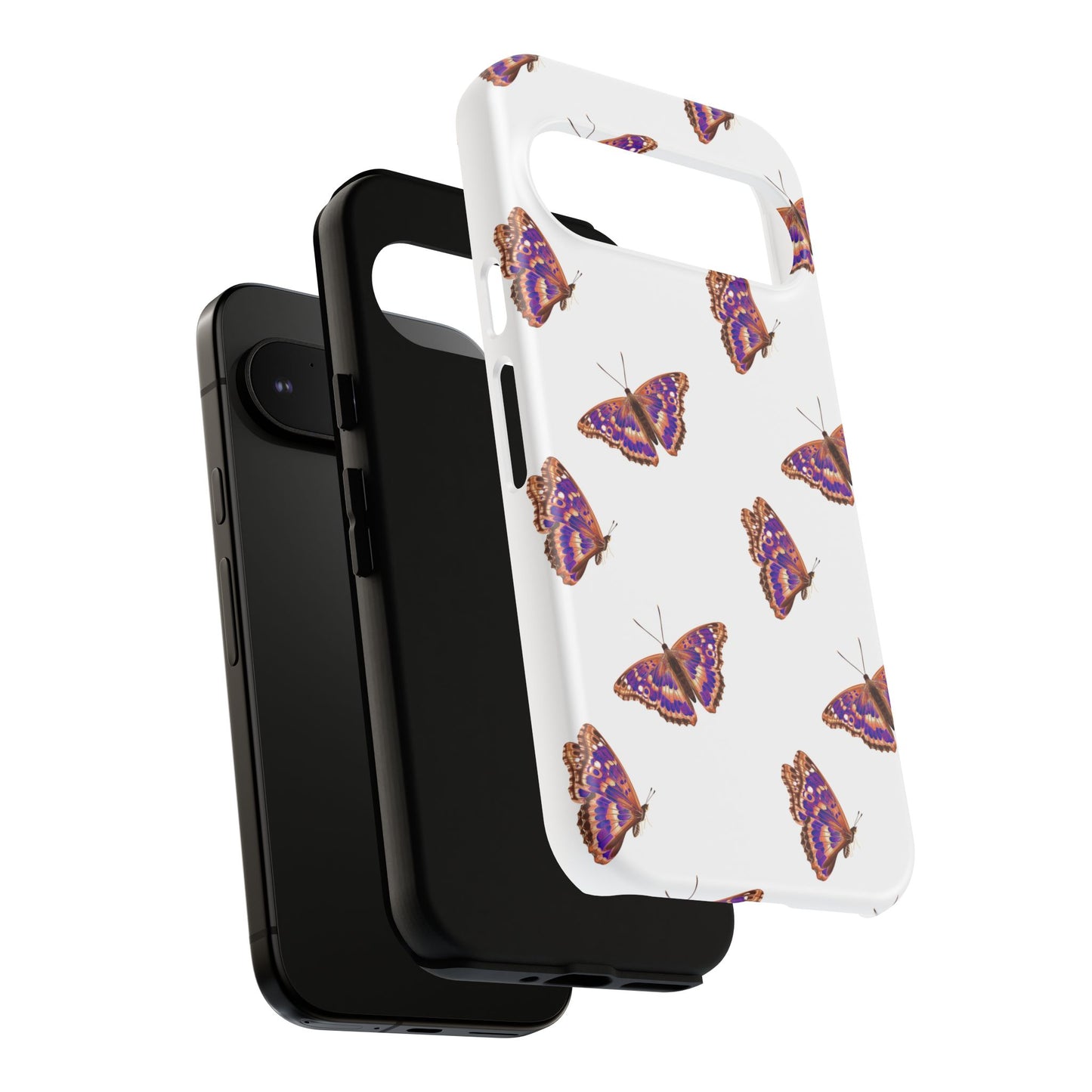 Butterfly Print Phone Case - Tough Case For Stylish Protection