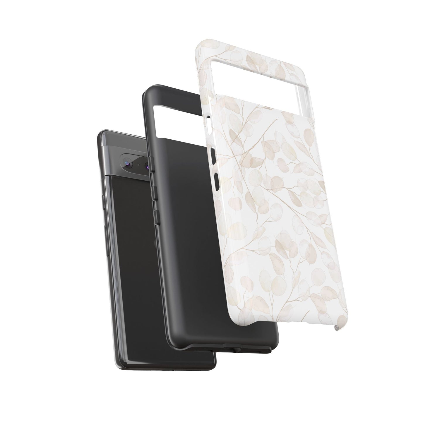 Botanical Phone Case, Tough Cases, Floral Design, Nature Lover Gift, Eco-Friendly Accessory, Protective Phone Cover