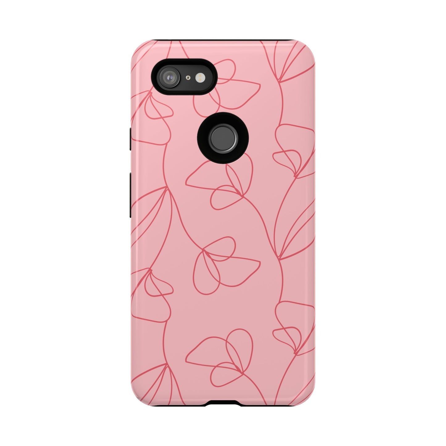 Tough Cases: Elegant Floral Phone Case - Durable Protection with Stylish Design