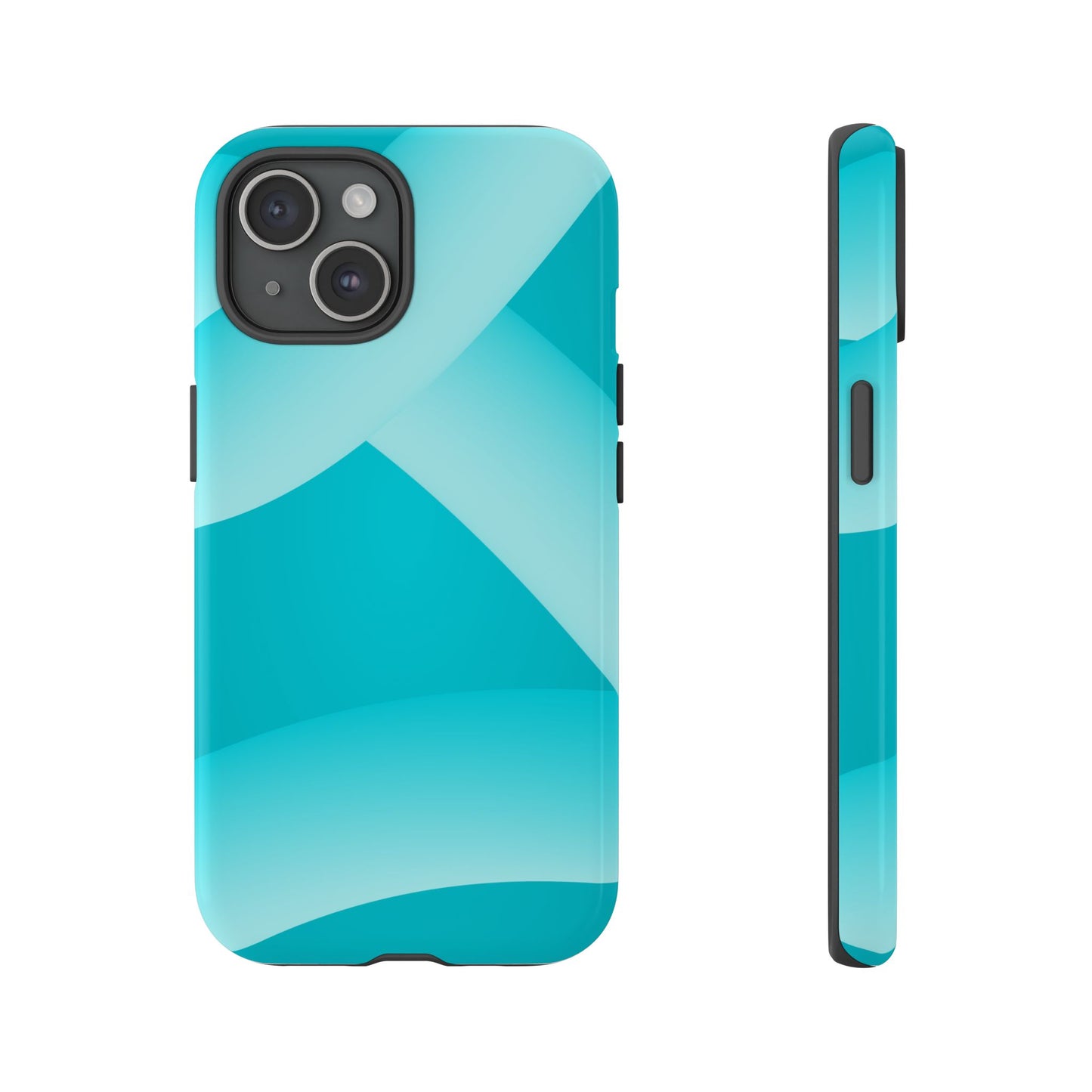 Stylish Tough Phone Case - Modern Blue Design for Ultimate Protection