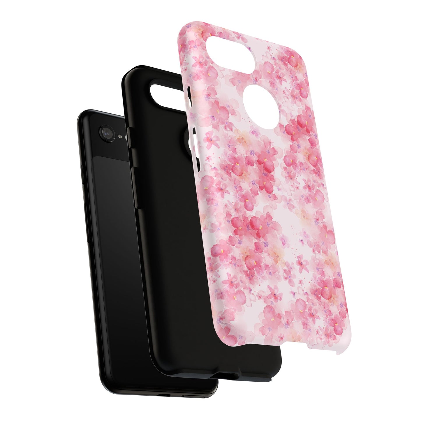 Floral Phone Case - Tough Cases with Pink Blossom Design