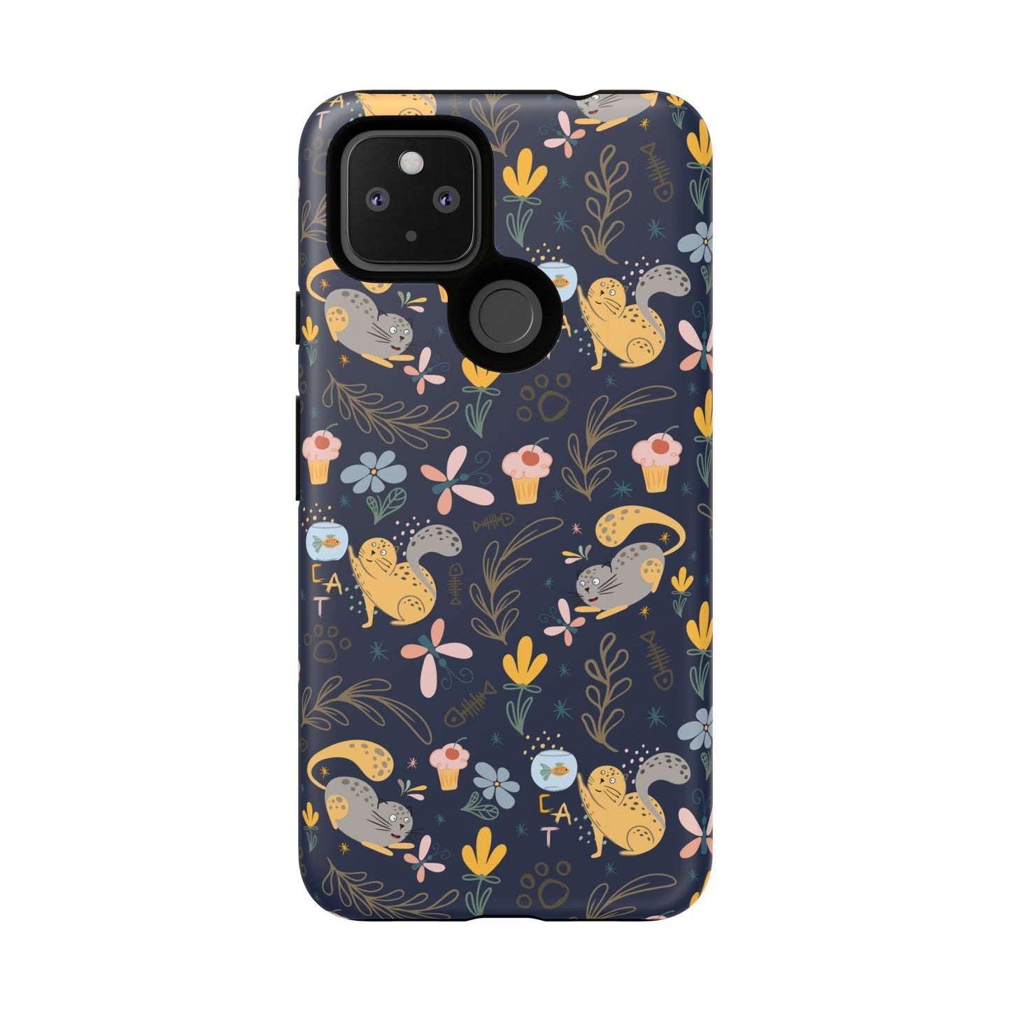 Cat-Themed Tough Phone Case - Tough Case For Stylish Protection