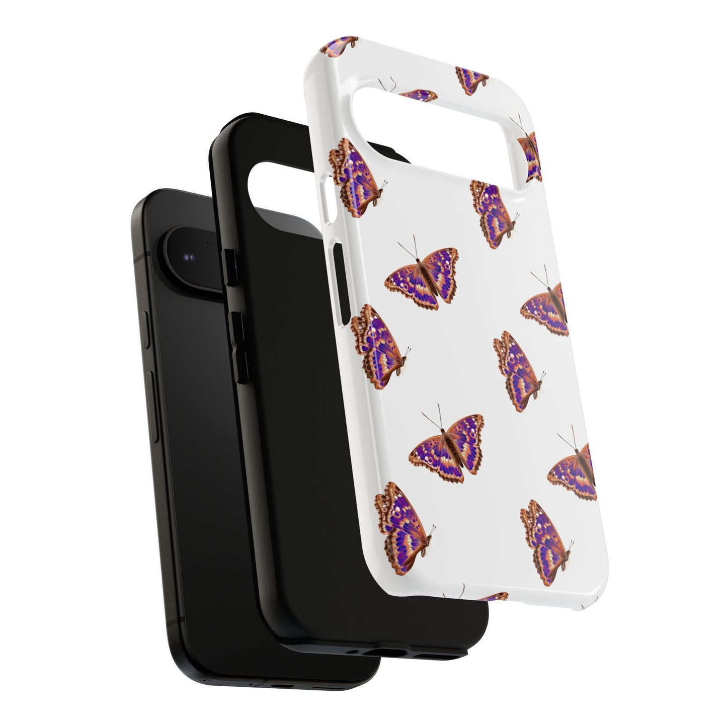 Butterfly Print Phone Case - Tough Case For Stylish Protection