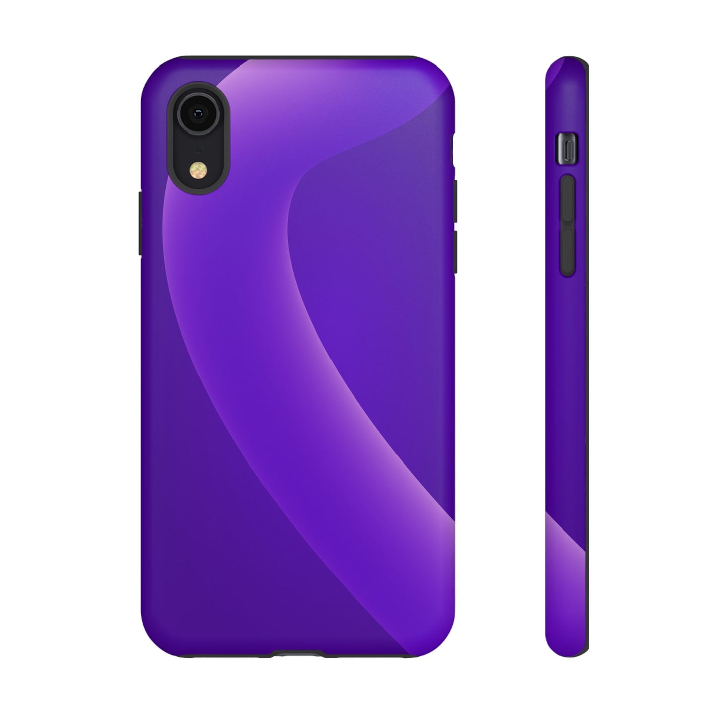 Stylish Tough Phone Case - Modern Purple Design for Ultimate Protection