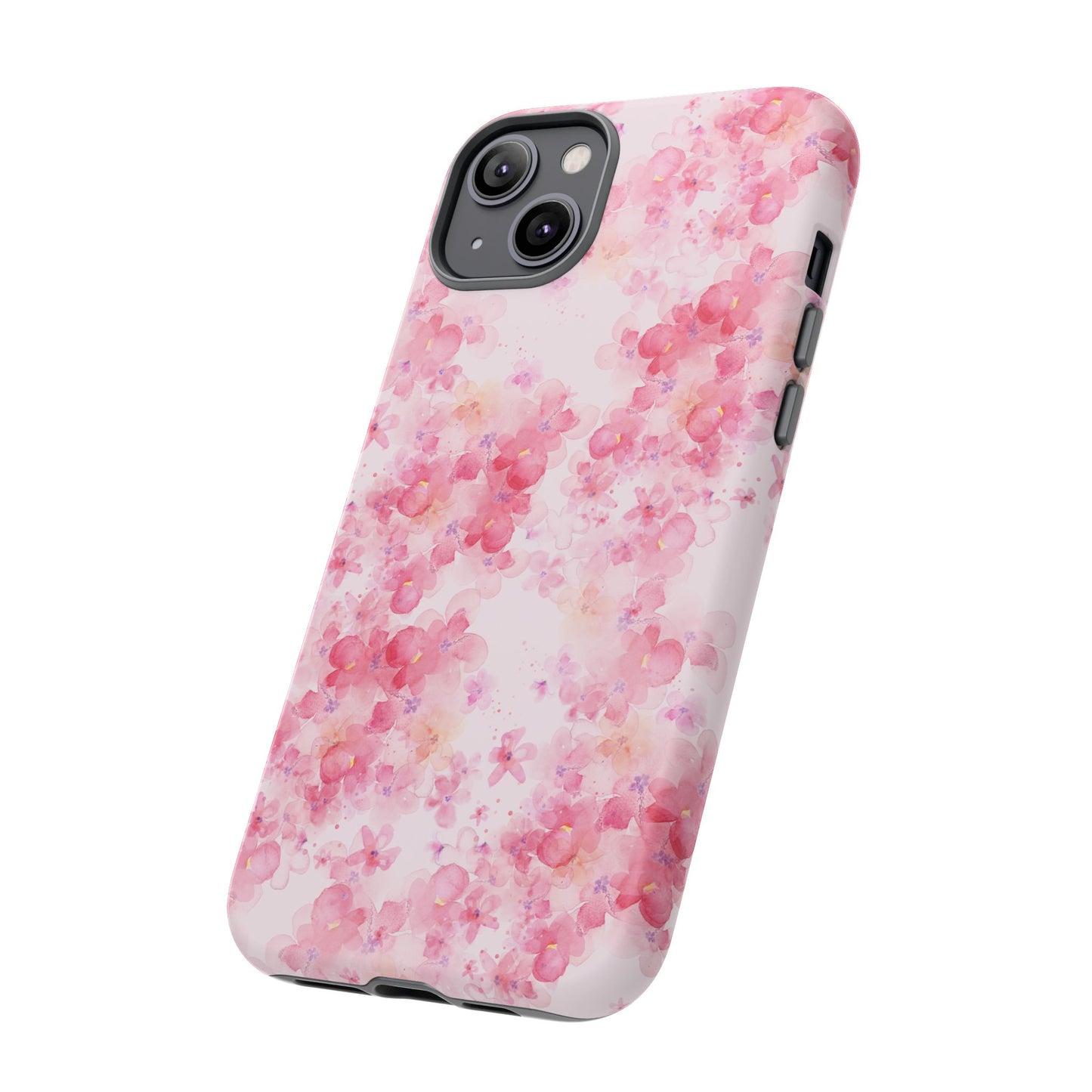 Floral Phone Case - Tough Cases with Pink Blossom Design