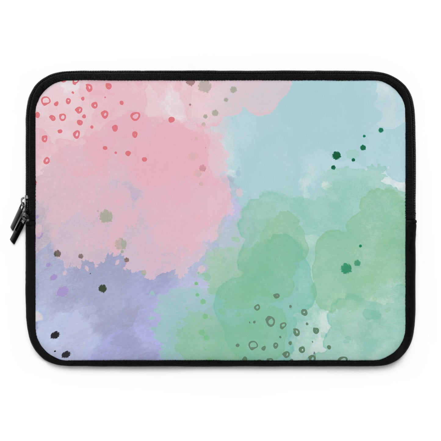 Abstract Watercolor Laptop Sleeve – Colorful and Stylish Protection