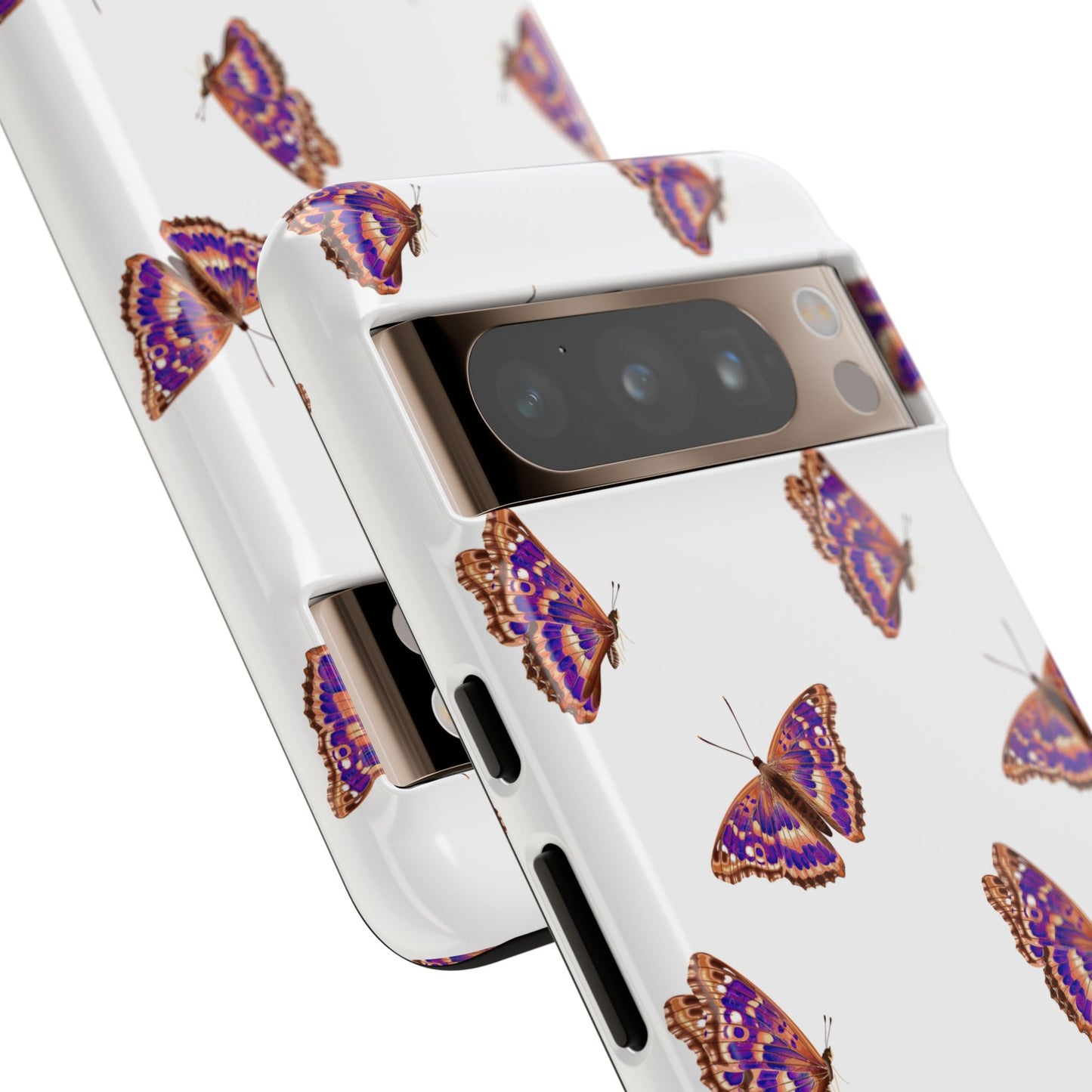 Butterfly Print Phone Case - Tough Case For Stylish Protection
