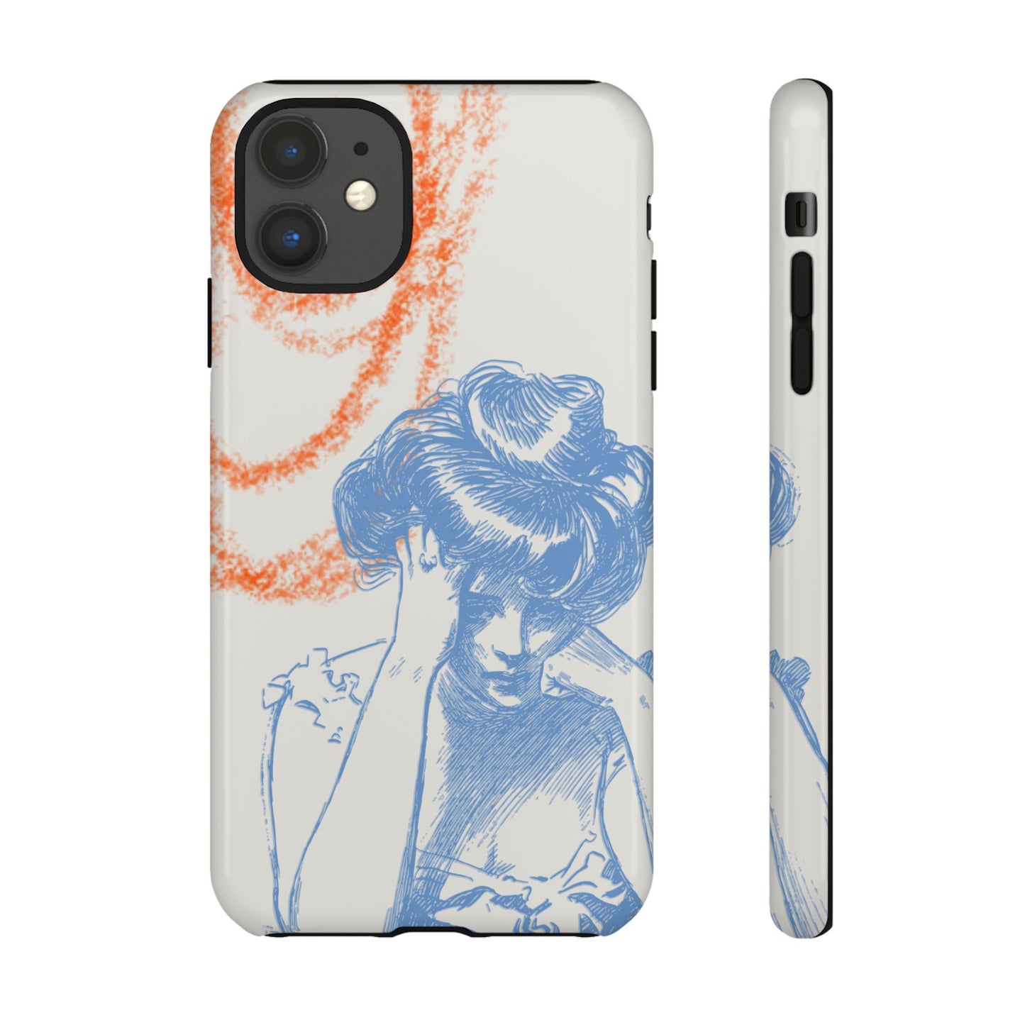 Artistic Phone Case with Stress Relief Design