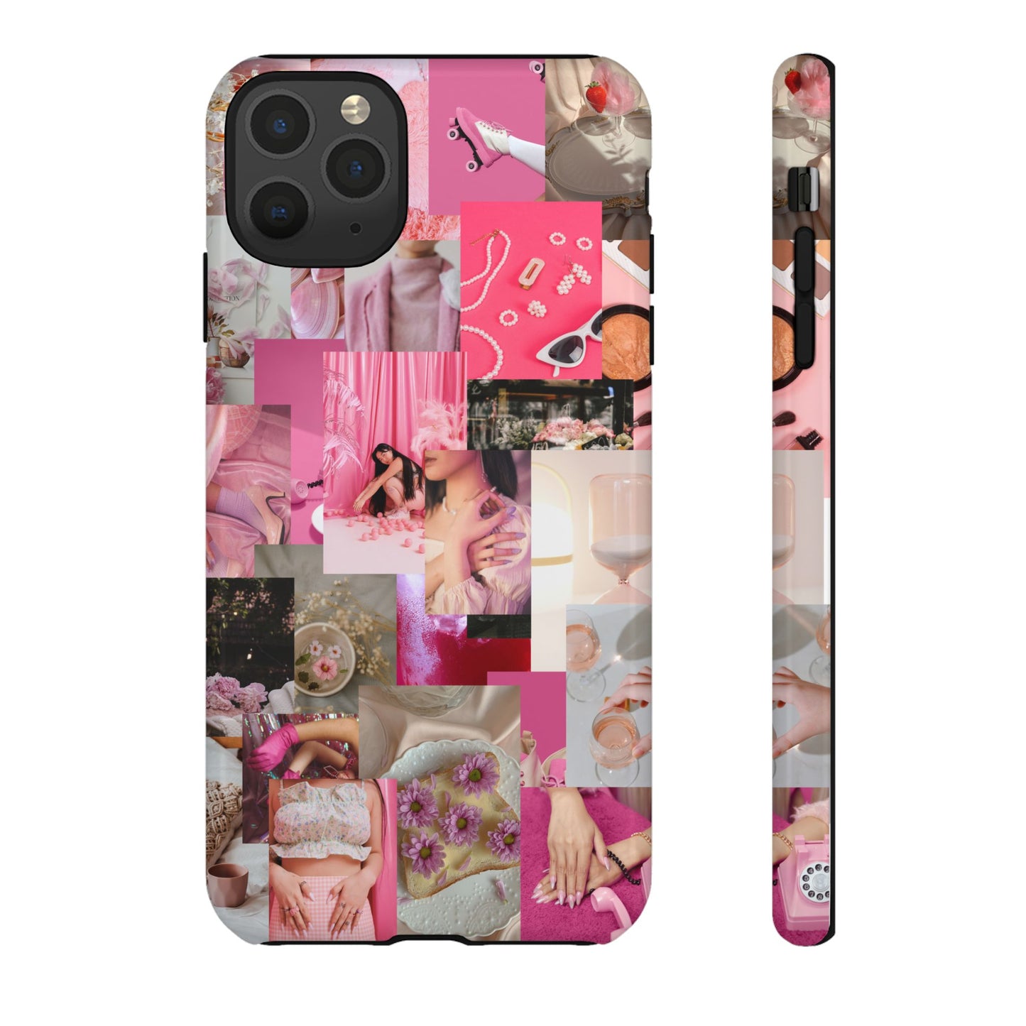 Chic Pink Phone Case- Tough Case For Stylish Protection
