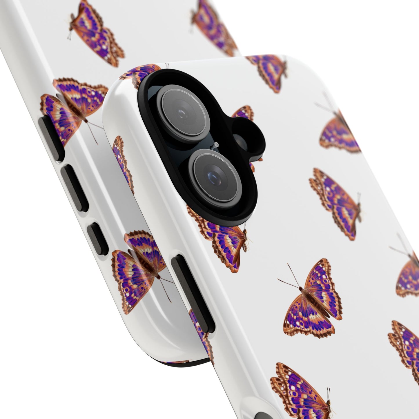 Butterfly Print Phone Case - Tough Case For Stylish Protection