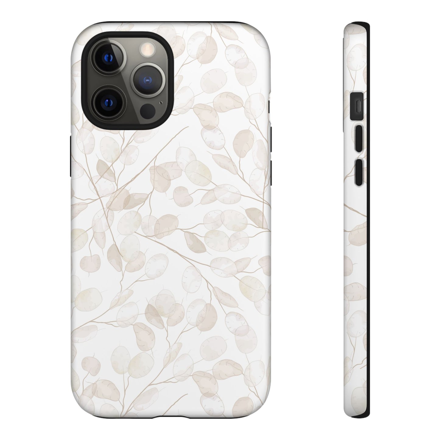 Botanical Phone Case, Tough Cases, Floral Design, Nature Lover Gift, Eco-Friendly Accessory, Protective Phone Cover