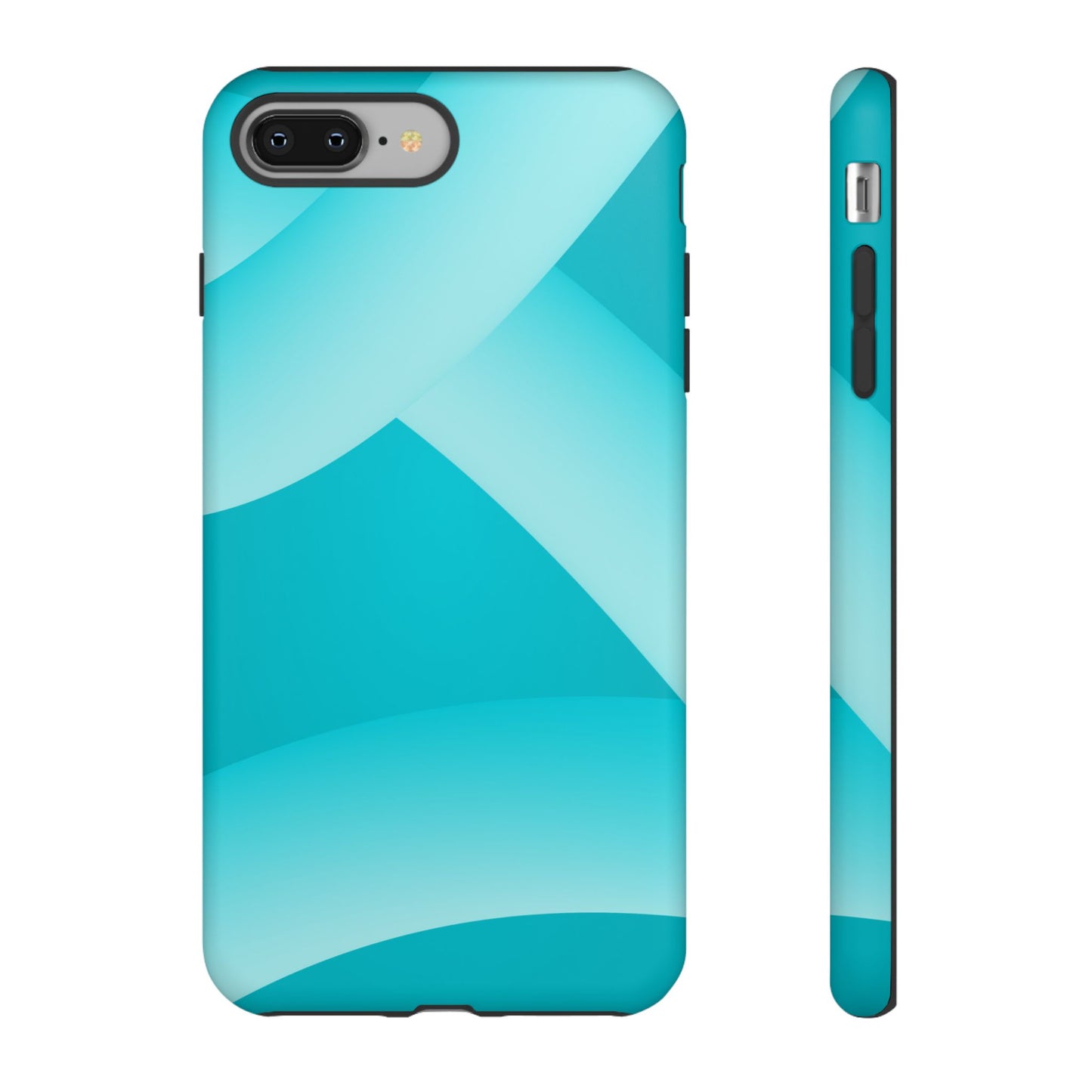 Stylish Tough Phone Case - Modern Blue Design for Ultimate Protection