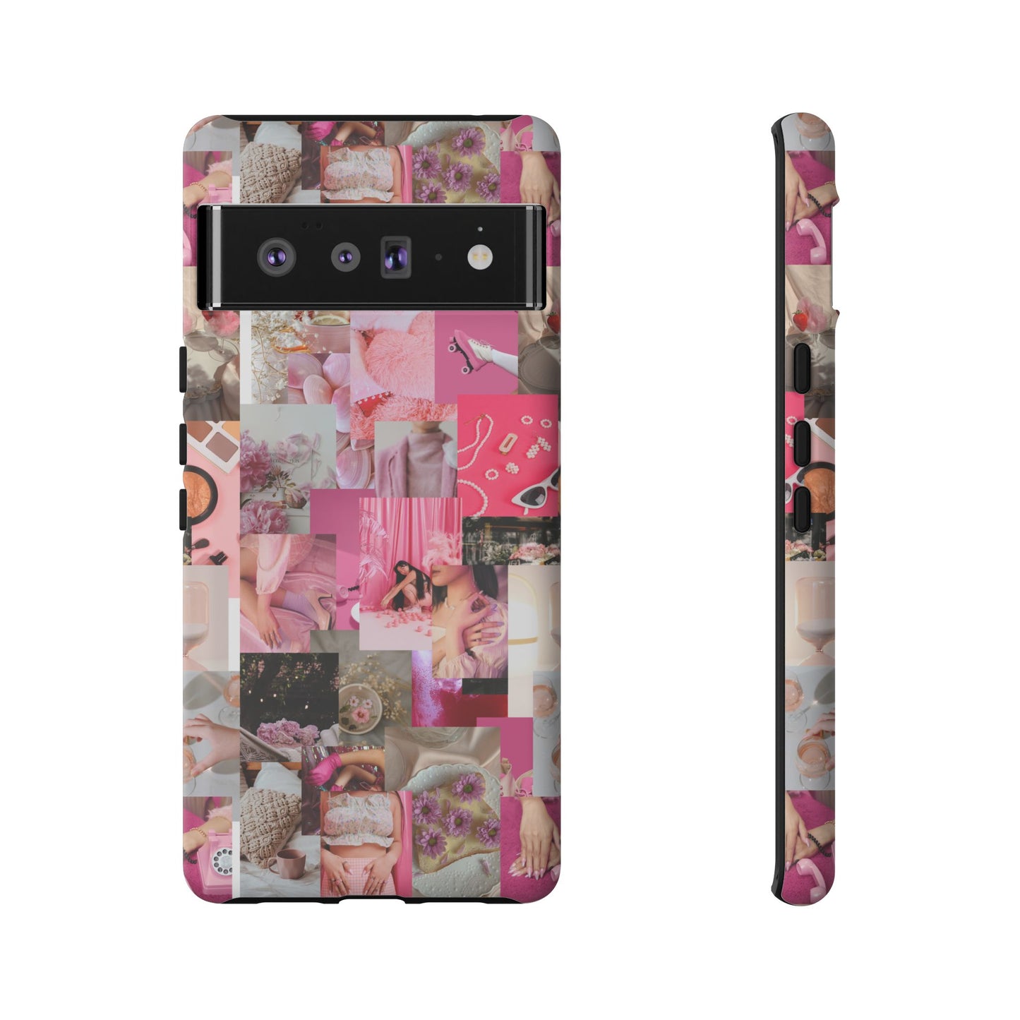 Chic Pink Phone Case- Tough Case For Stylish Protection