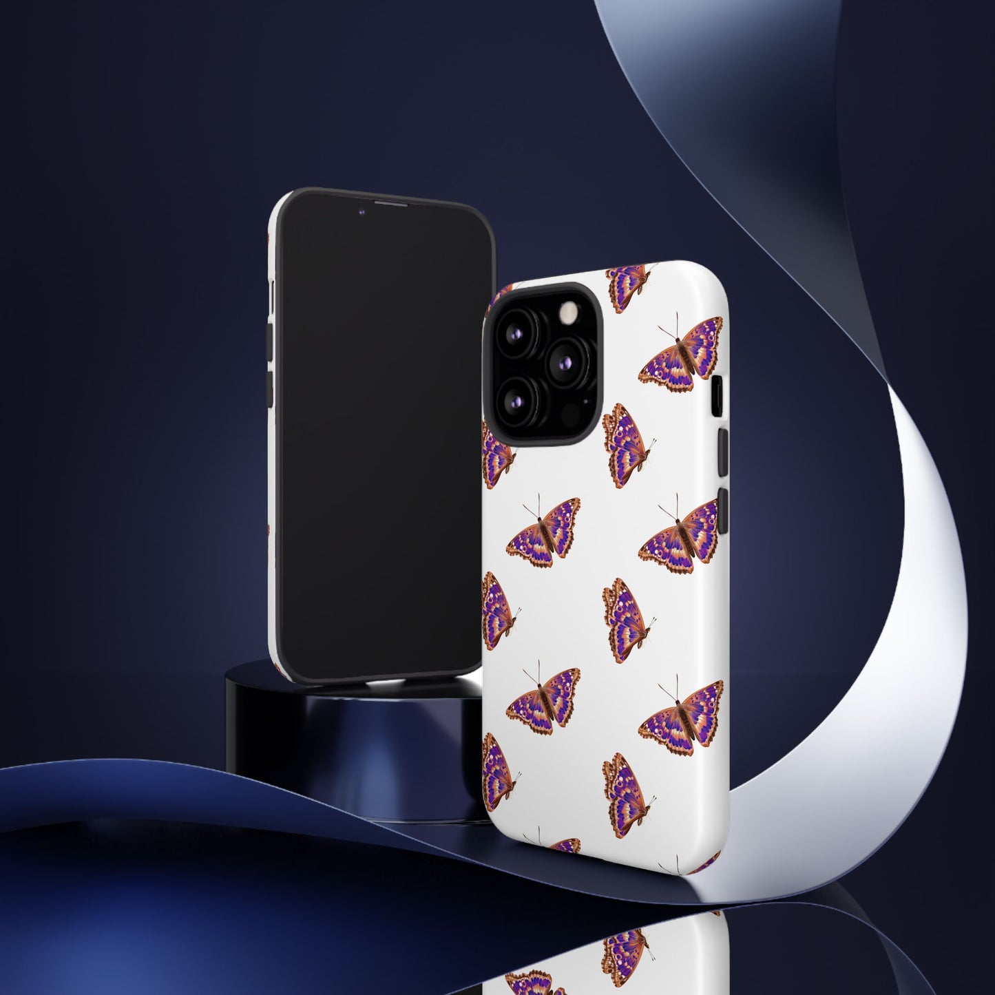 Butterfly Print Phone Case - Tough Case For Stylish Protection