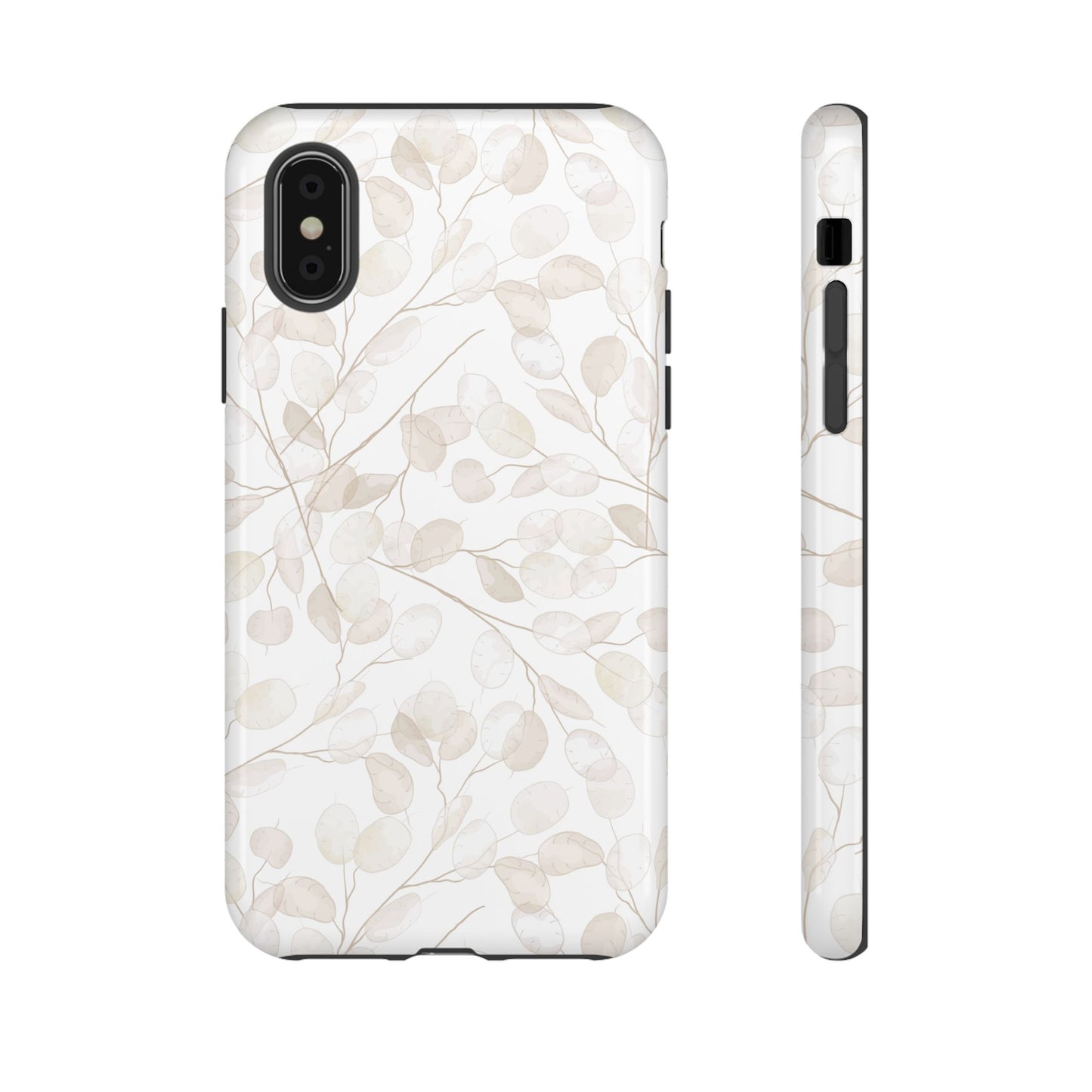 Botanical Phone Case, Tough Cases, Floral Design, Nature Lover Gift, Eco-Friendly Accessory, Protective Phone Cover