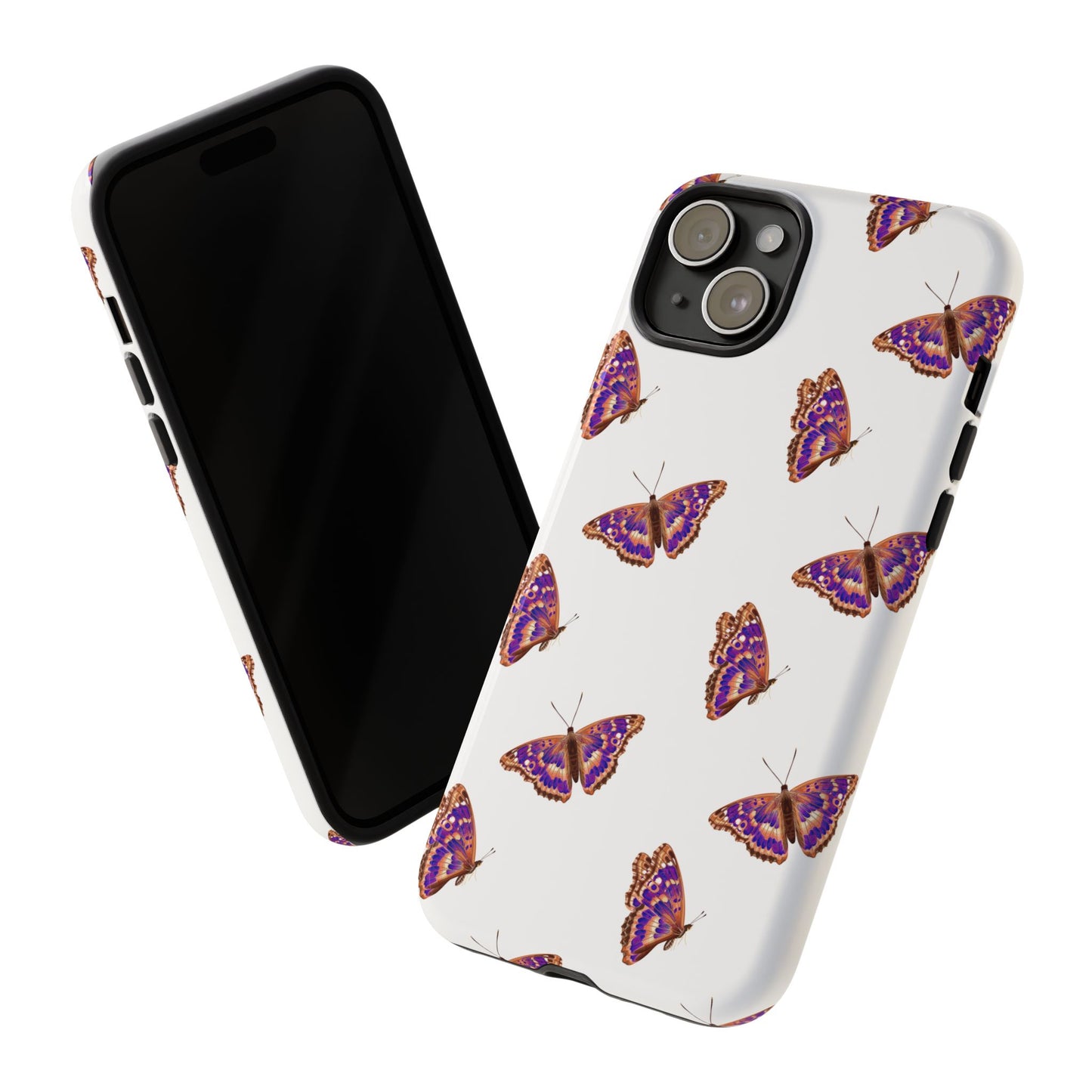 Butterfly Print Phone Case - Tough Case For Stylish Protection