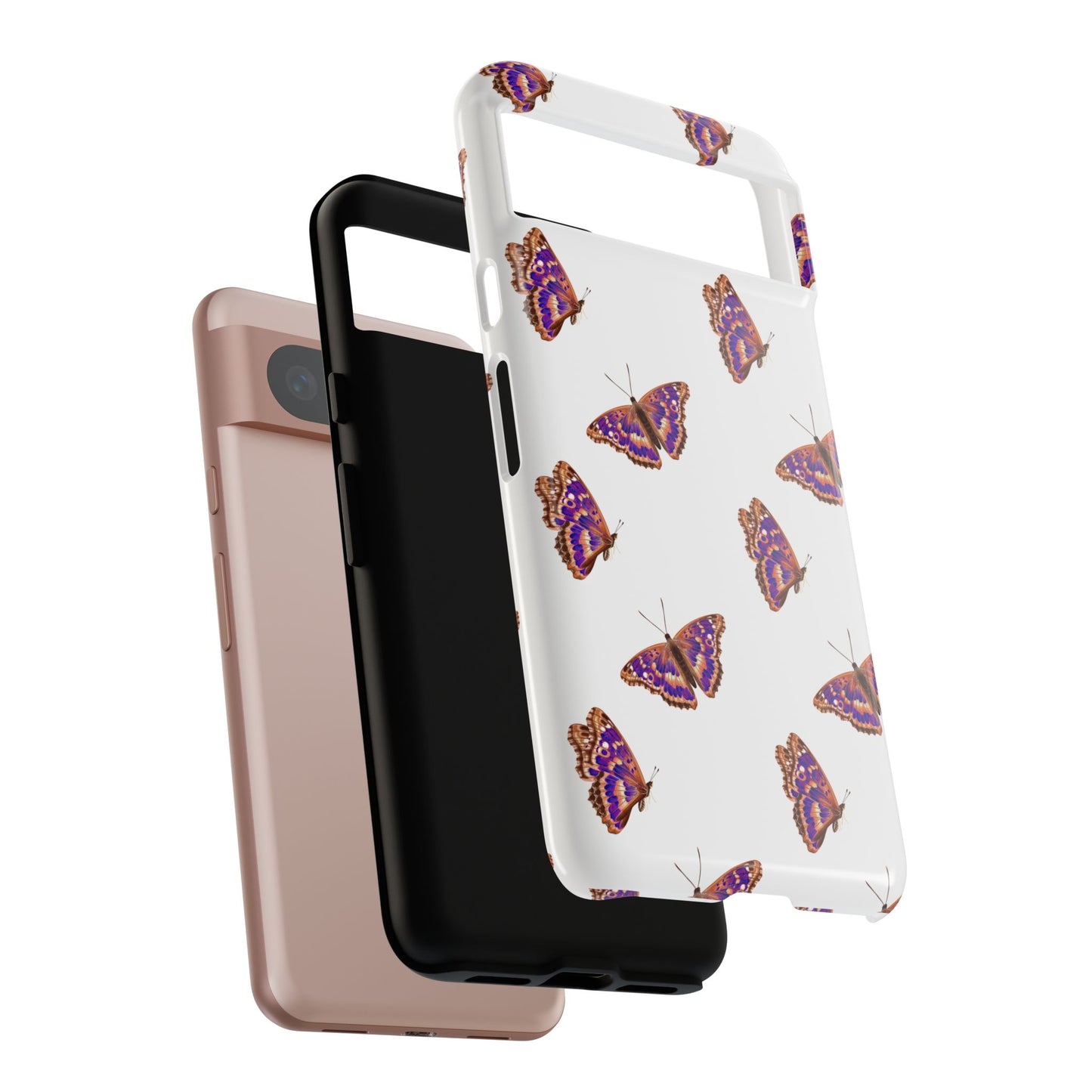 Butterfly Print Phone Case - Tough Case For Stylish Protection