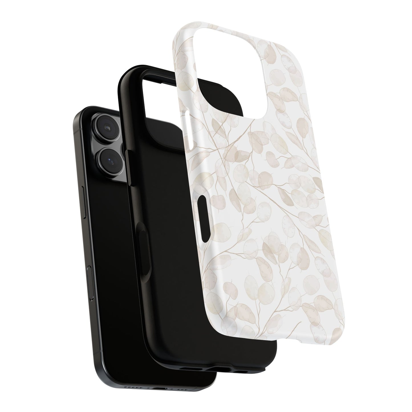 Botanical Phone Case, Tough Cases, Floral Design, Nature Lover Gift, Eco-Friendly Accessory, Protective Phone Cover