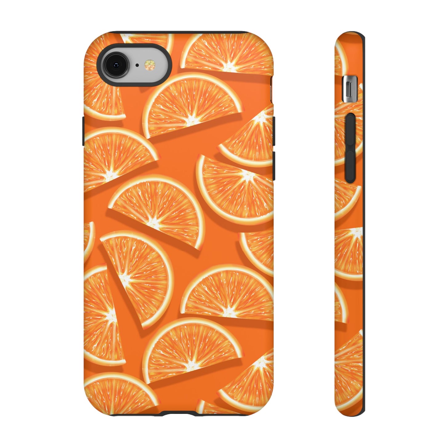 Vibrant Orange Slice Phone Case - Tough Cases for Phone Protection