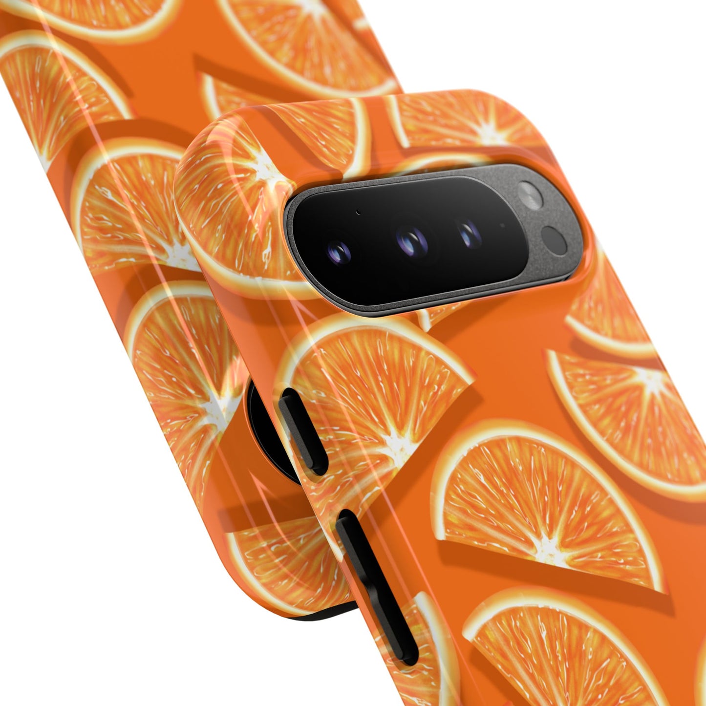 Vibrant Orange Slice Phone Case - Tough Cases for Phone Protection