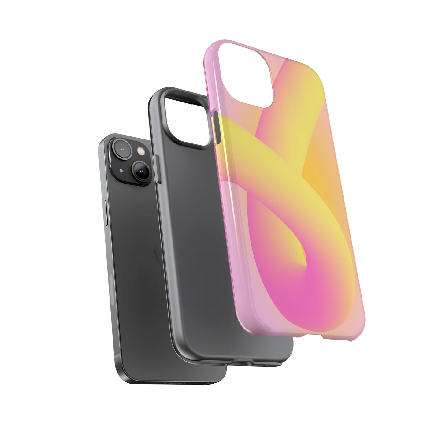 Stylish Tough Phone Case - ModernVibrant Minimalist Design for Ultimate Protection