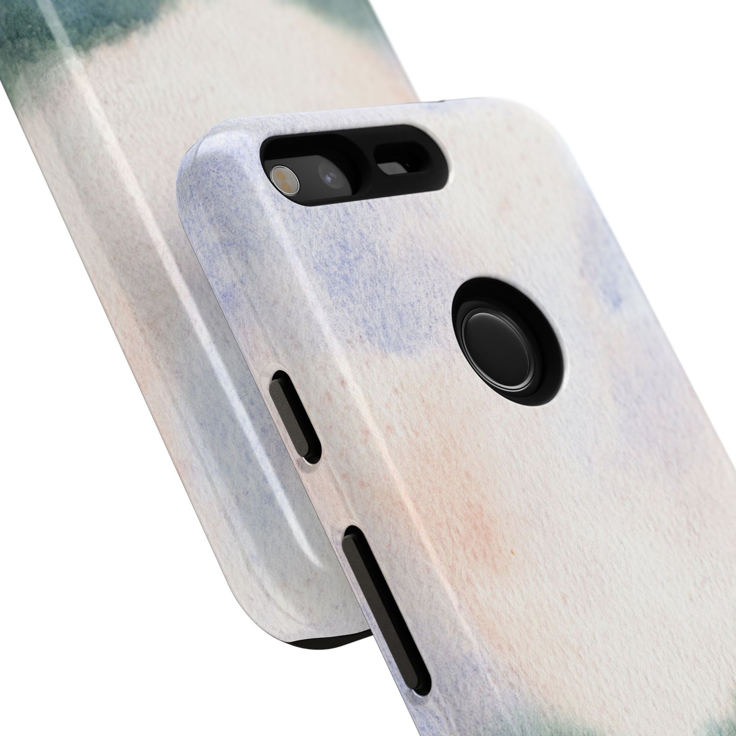 Floral Tough Phone Case – Watercolor Poppy Design for Nature Lovers