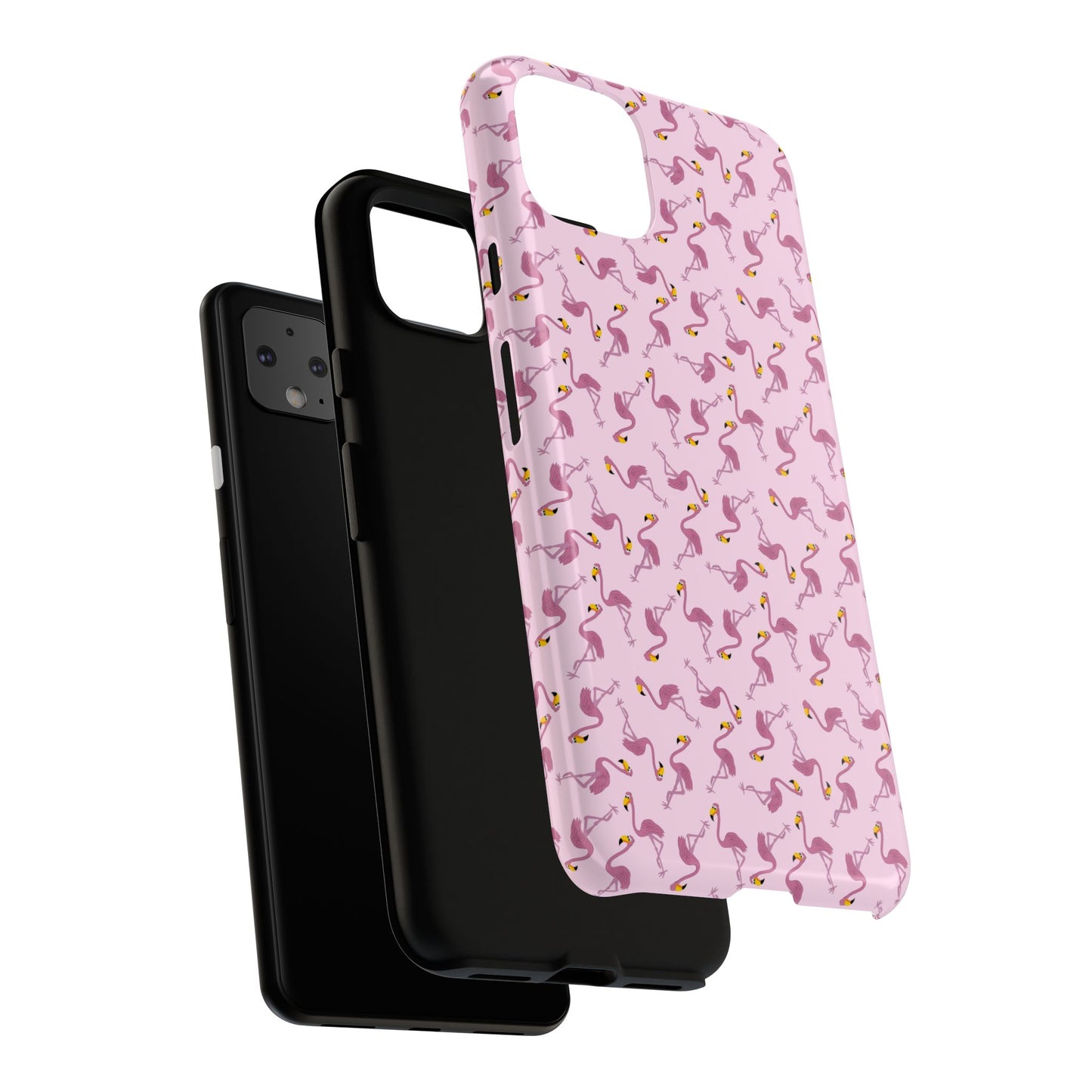 Fun Flamingo Phone Case - Tough & Stylish Design