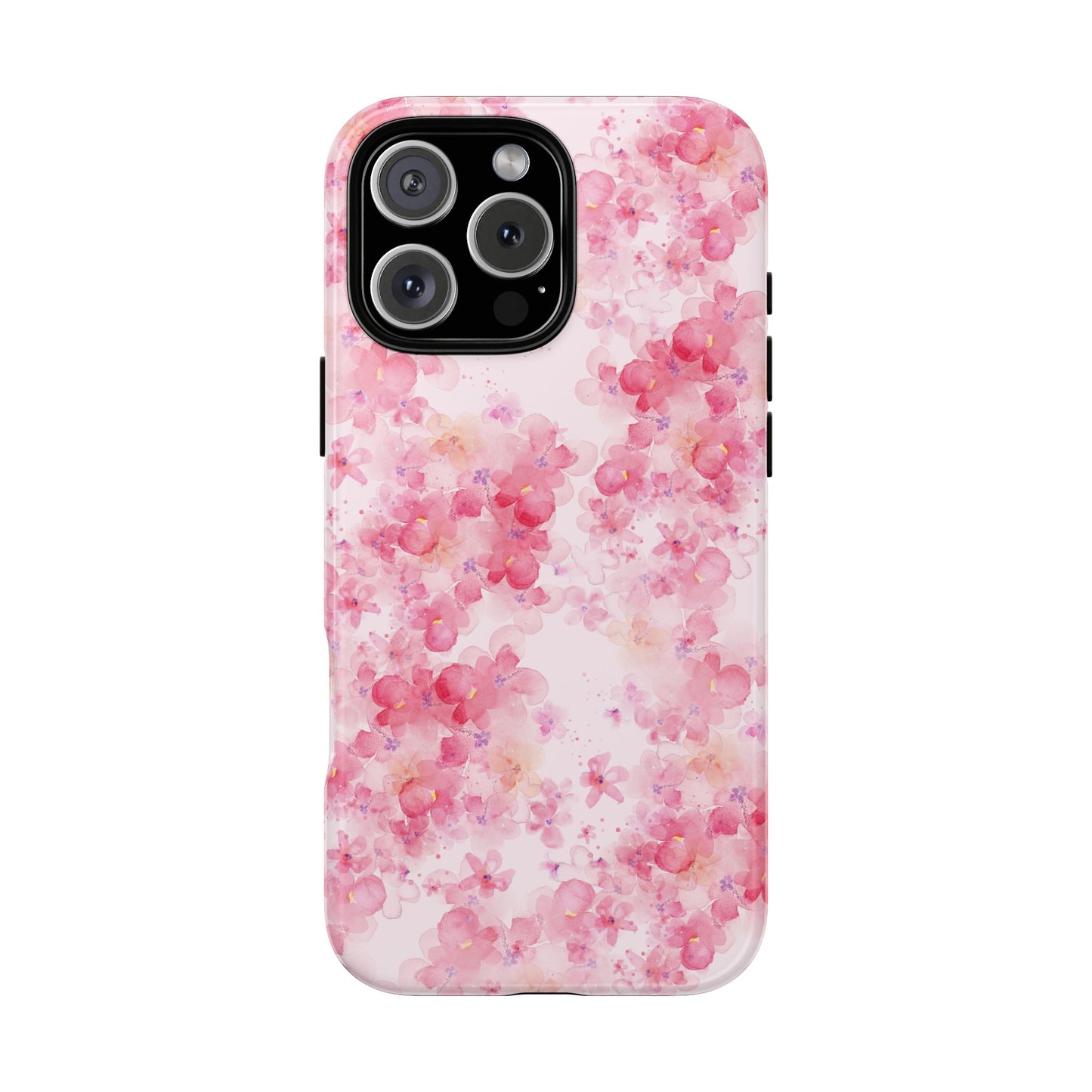 Floral Phone Case - Tough Cases with Pink Blossom Design