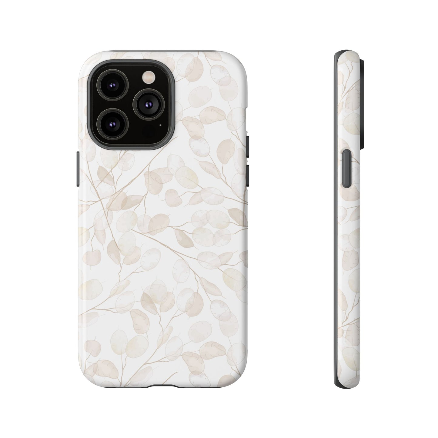 Botanical Phone Case, Tough Cases, Floral Design, Nature Lover Gift, Eco-Friendly Accessory, Protective Phone Cover
