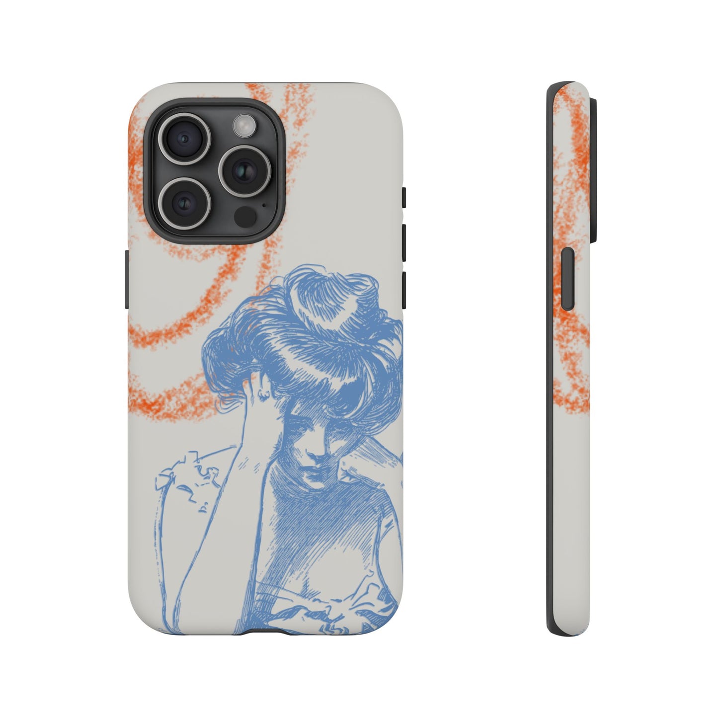 Artistic Phone Case with Stress Relief Design