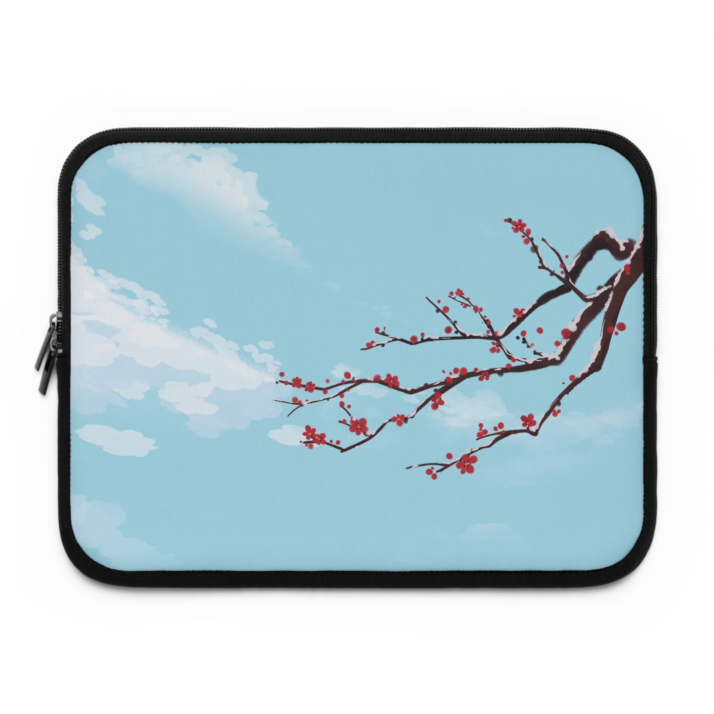 Cherry Blossom Laptop Sleeve - Elegant Design for Tech Lovers
