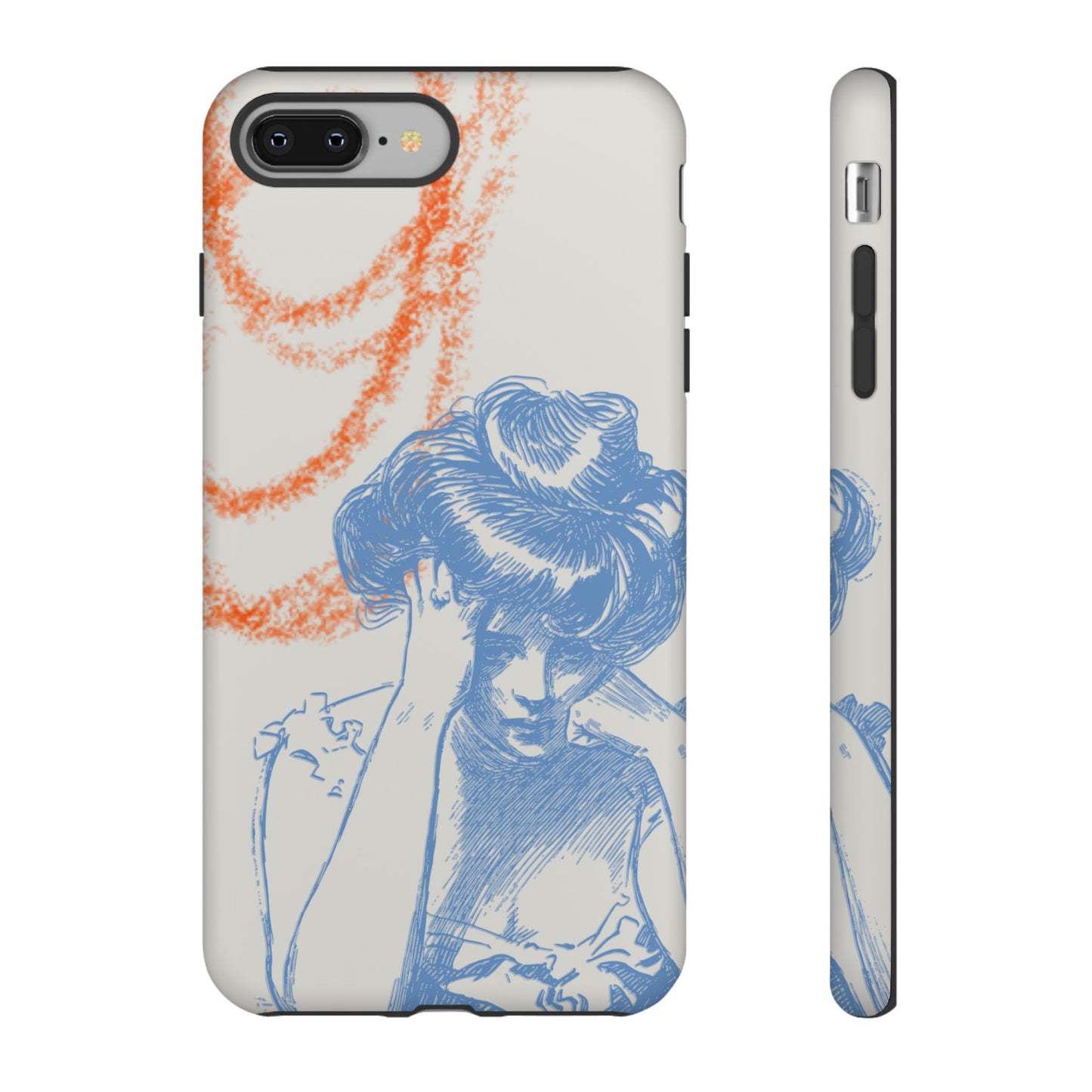 Artistic Phone Case with Stress Relief Design