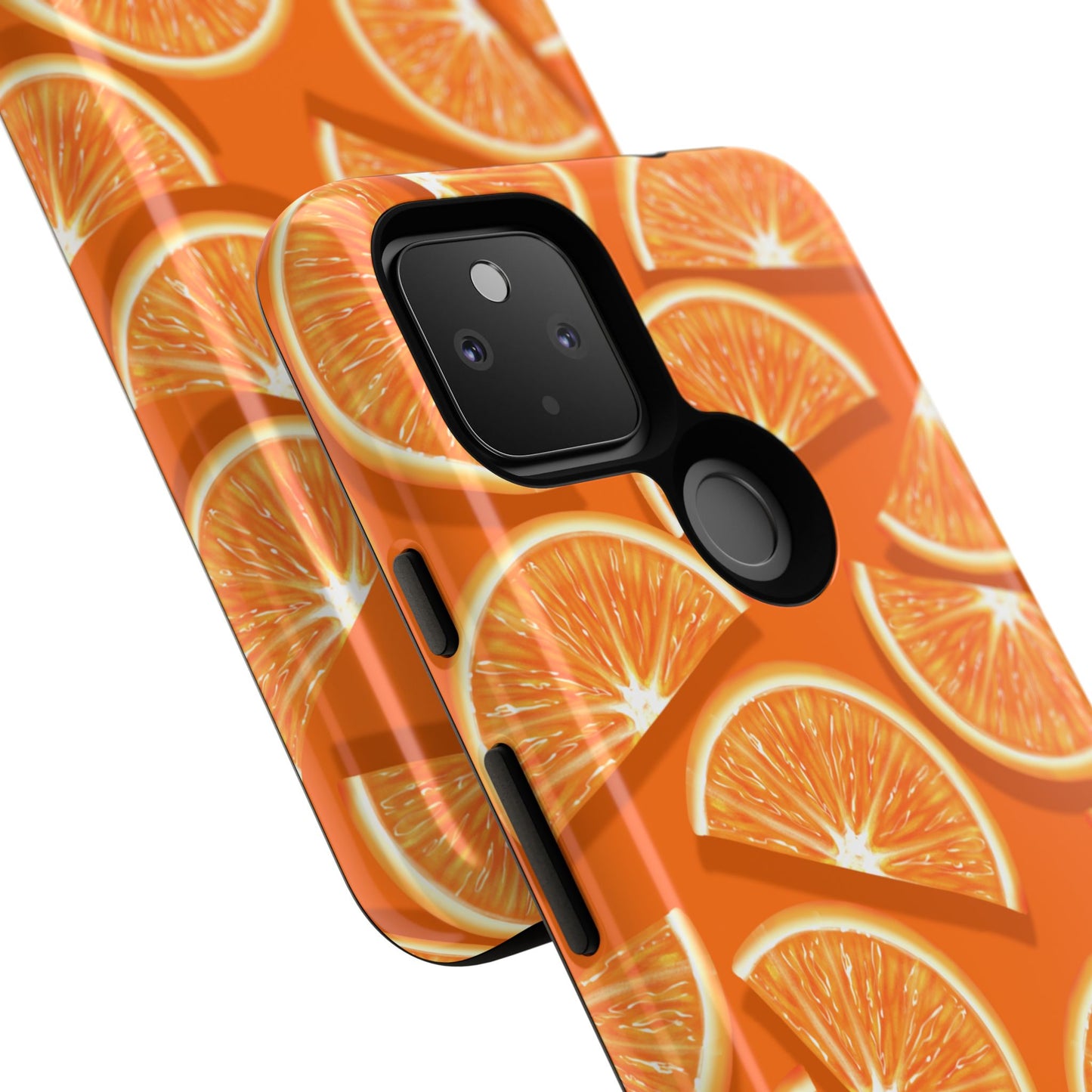 Vibrant Orange Slice Phone Case - Tough Cases for Phone Protection