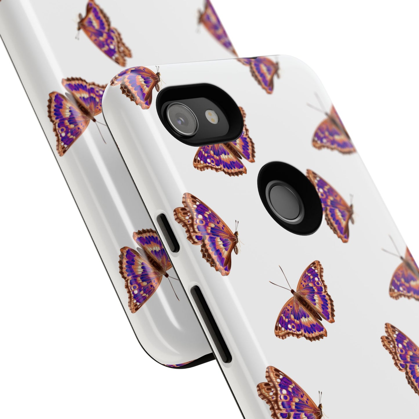 Butterfly Print Phone Case - Tough Case For Stylish Protection