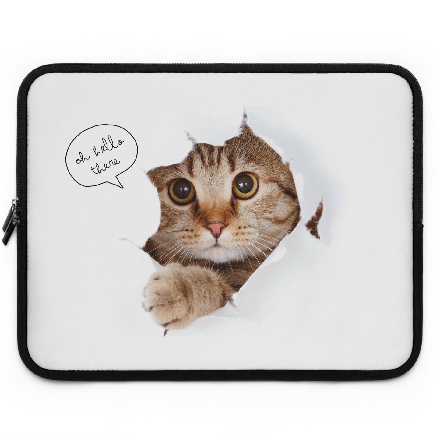 Cute Cat Laptop Sleeve - Fun & Protective Case for Cat Lovers