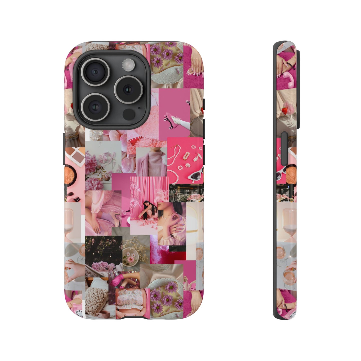 Chic Pink Phone Case- Tough Case For Stylish Protection