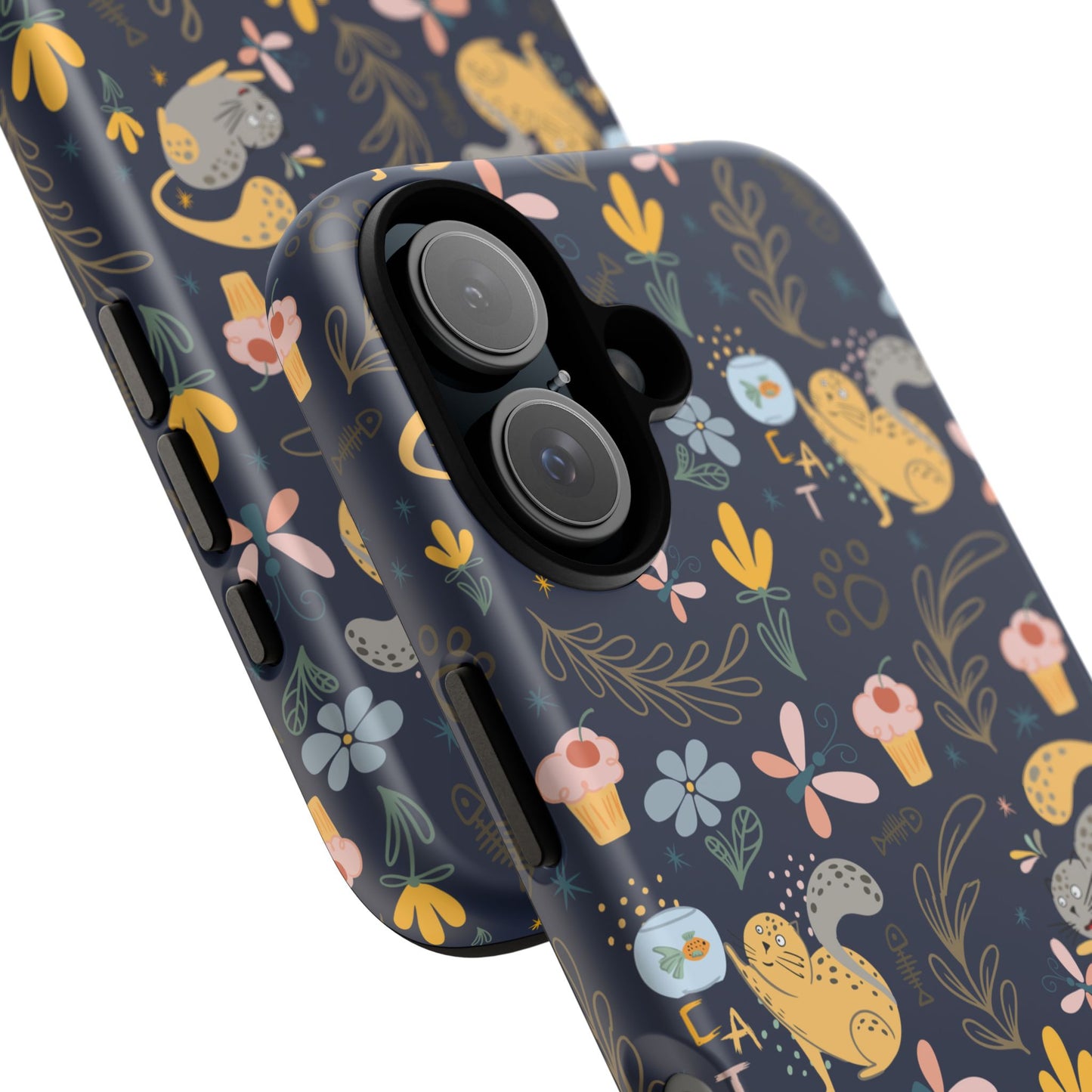 Cat-Themed Tough Phone Case - Tough Case For Stylish Protection
