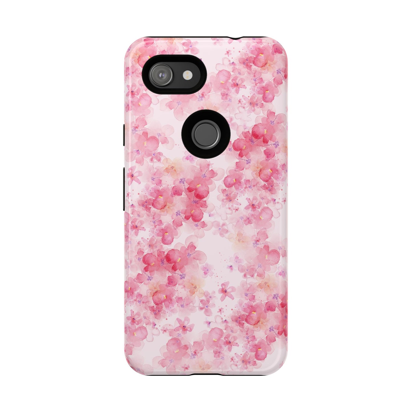 Floral Phone Case - Tough Cases with Pink Blossom Design