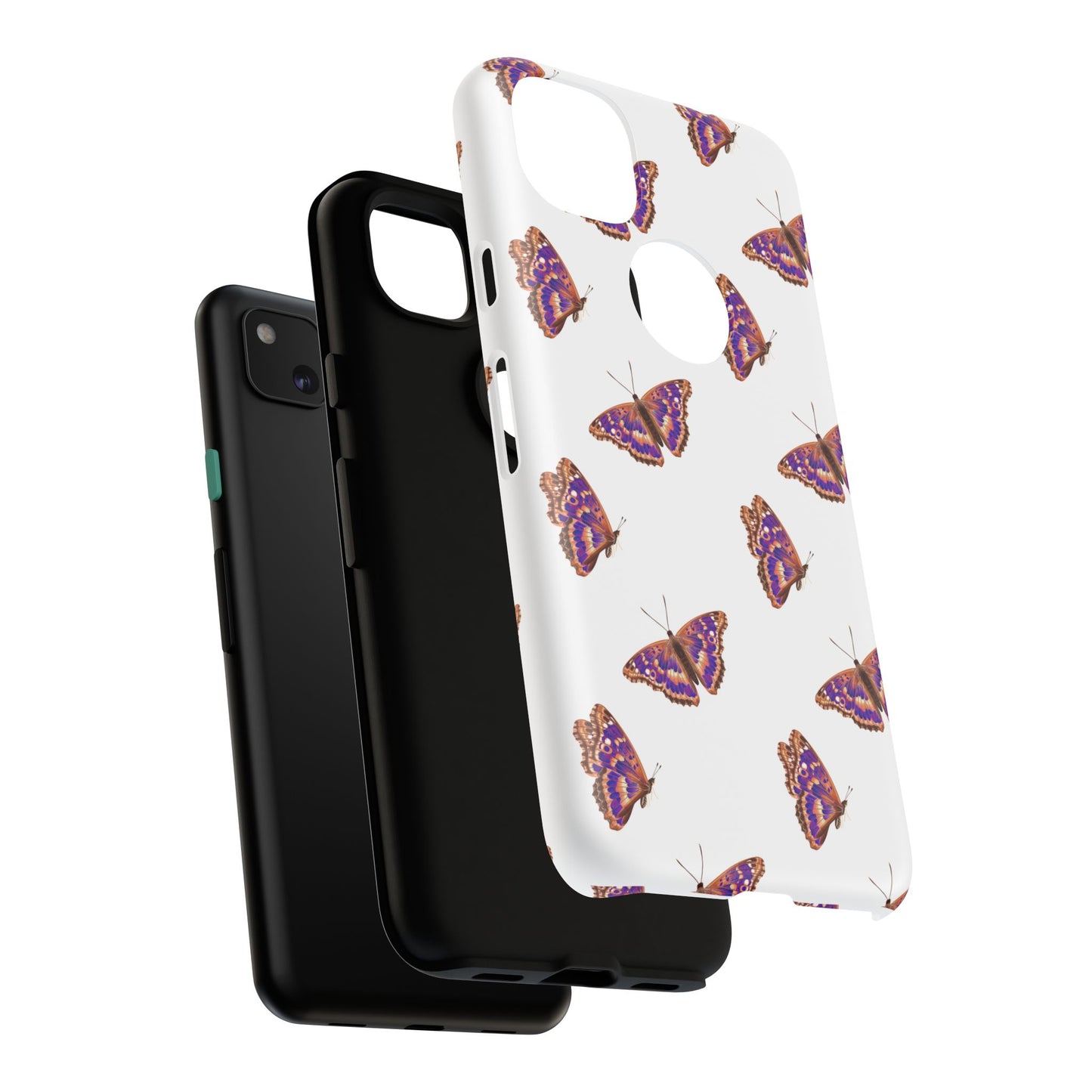 Butterfly Print Phone Case - Tough Case For Stylish Protection