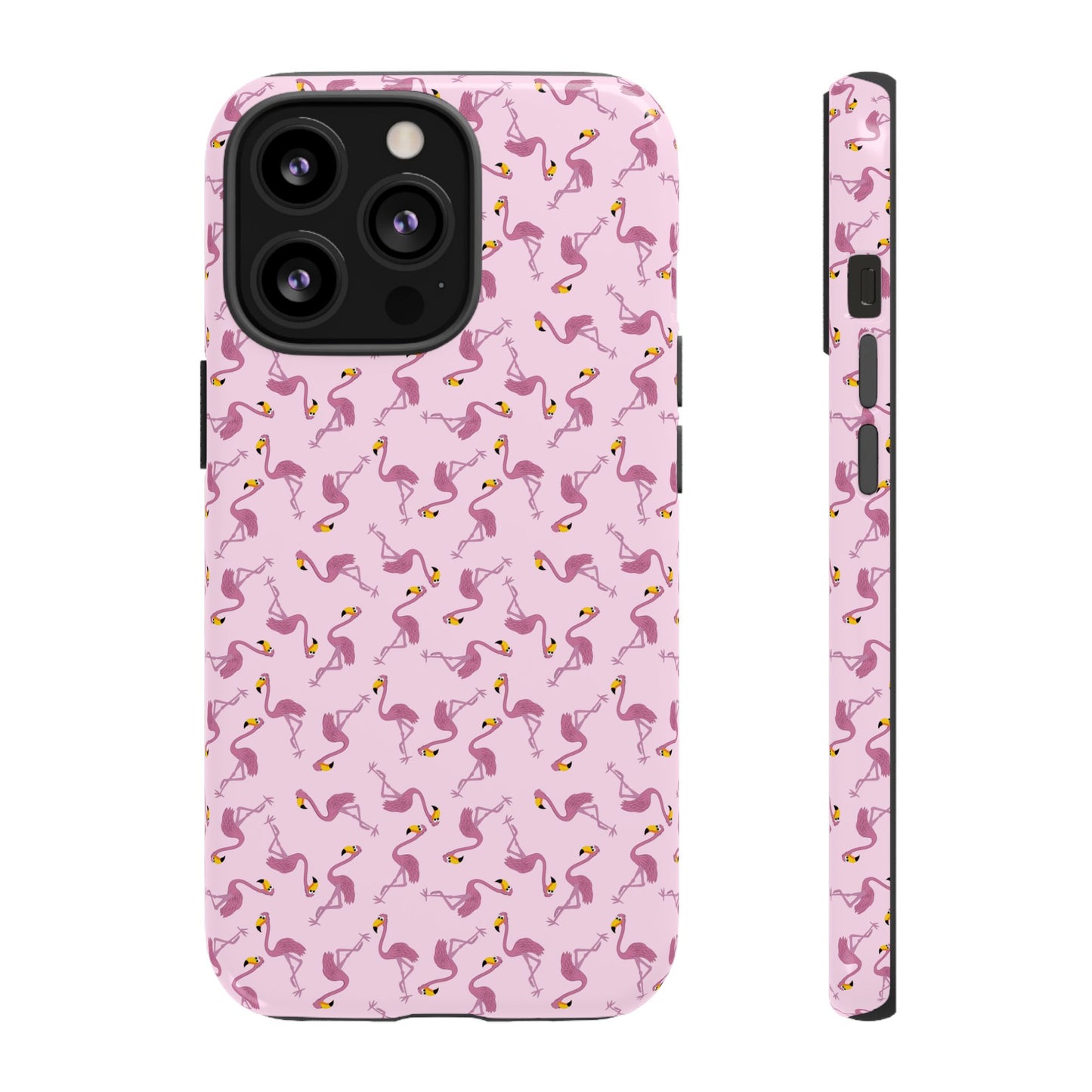 Fun Flamingo Phone Case - Tough & Stylish Design
