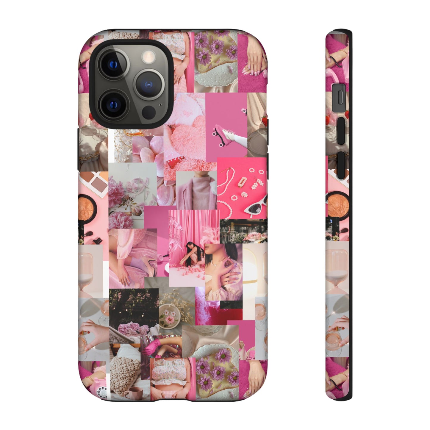Chic Pink Phone Case- Tough Case For Stylish Protection