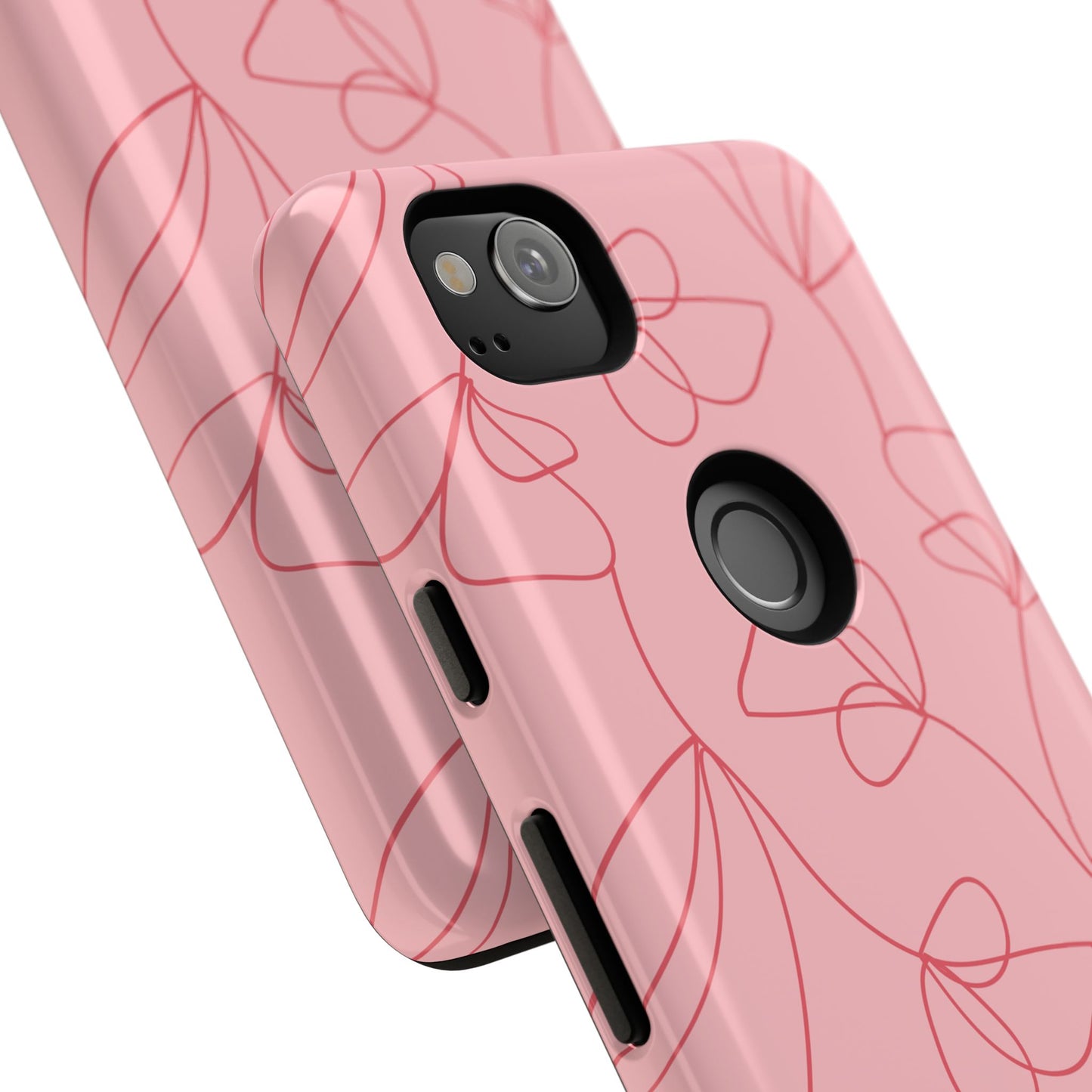 Tough Cases: Elegant Floral Phone Case - Durable Protection with Stylish Design