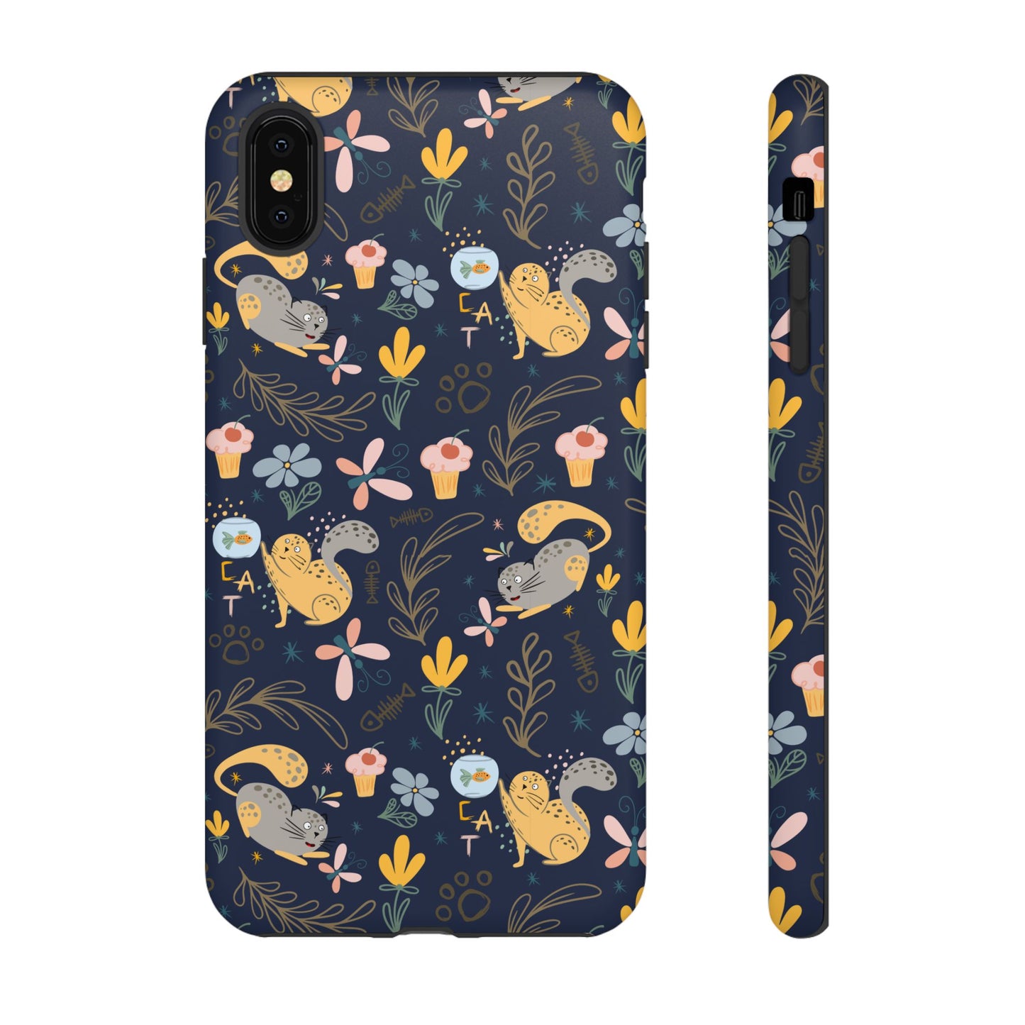 Cat-Themed Tough Phone Case - Tough Case For Stylish Protection
