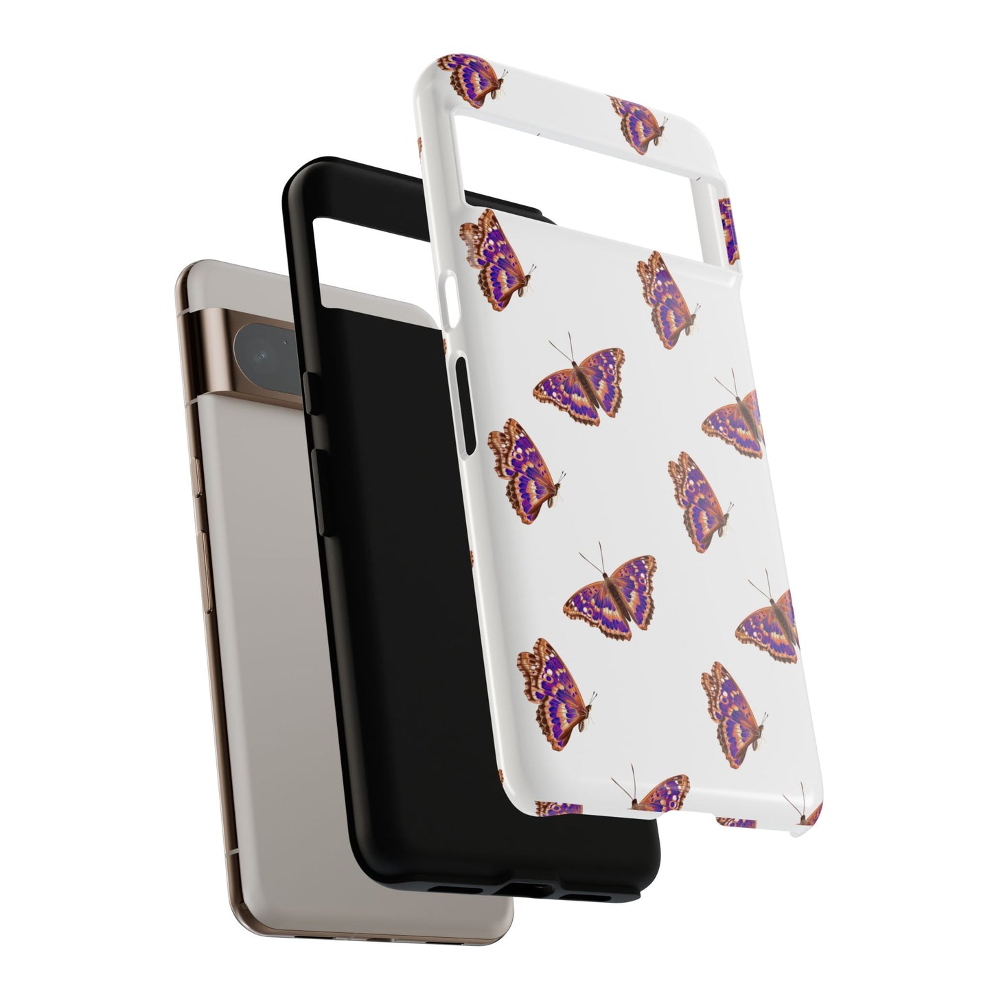 Butterfly Print Phone Case - Tough Case For Stylish Protection