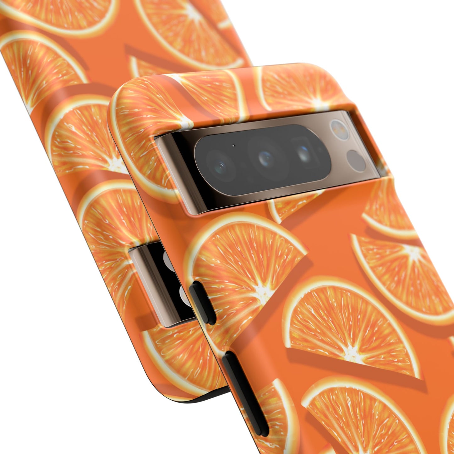 Vibrant Orange Slice Phone Case - Tough Cases for Phone Protection