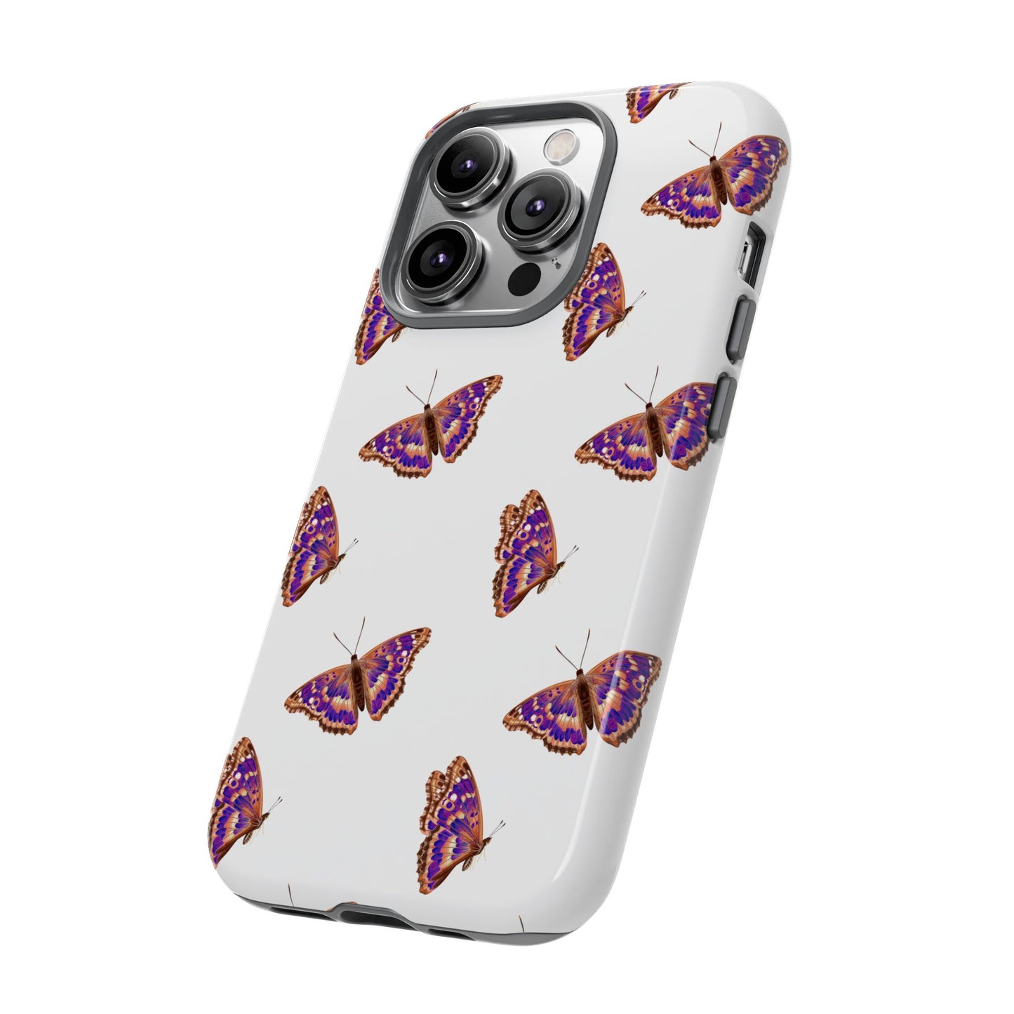 Butterfly Print Phone Case - Tough Case For Stylish Protection