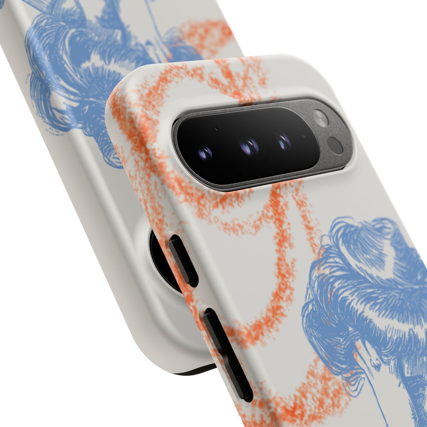Artistic Phone Case with Stress Relief Design